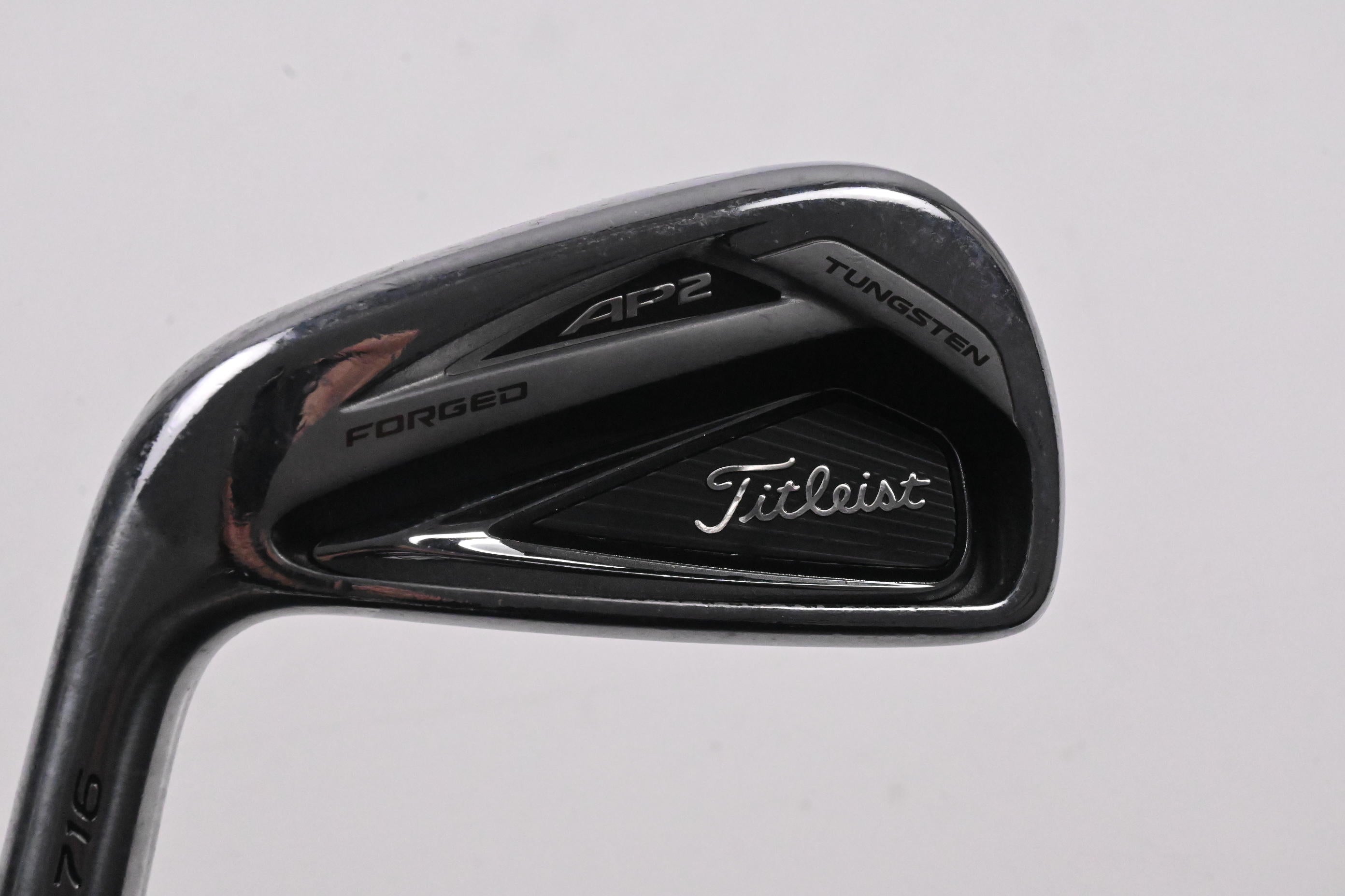 Left Hand Titleist 716 AP2 #5 Iron / 27 Degree / Stiff Flex AMT S300 Shaft