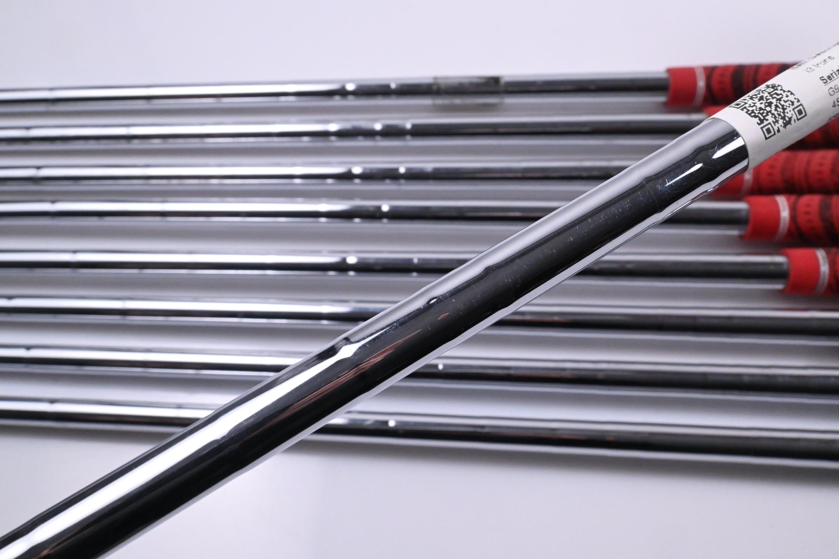 Ping i3 Irons / 3-PW+SW / Black Dot / Stiff Flex Ping Cushin JZ Red Shafts