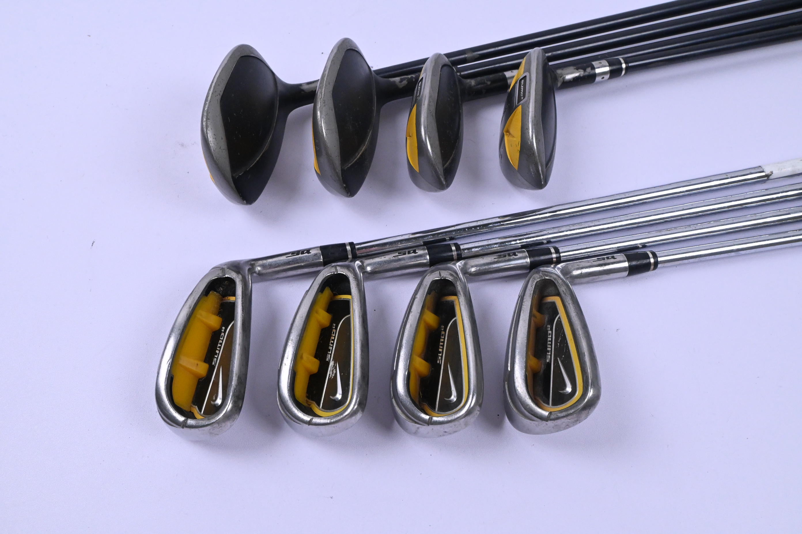 Nike SQ Sumo2 Irons / 4-PW+SW / Stiff Flex Speed Step SL Shafts