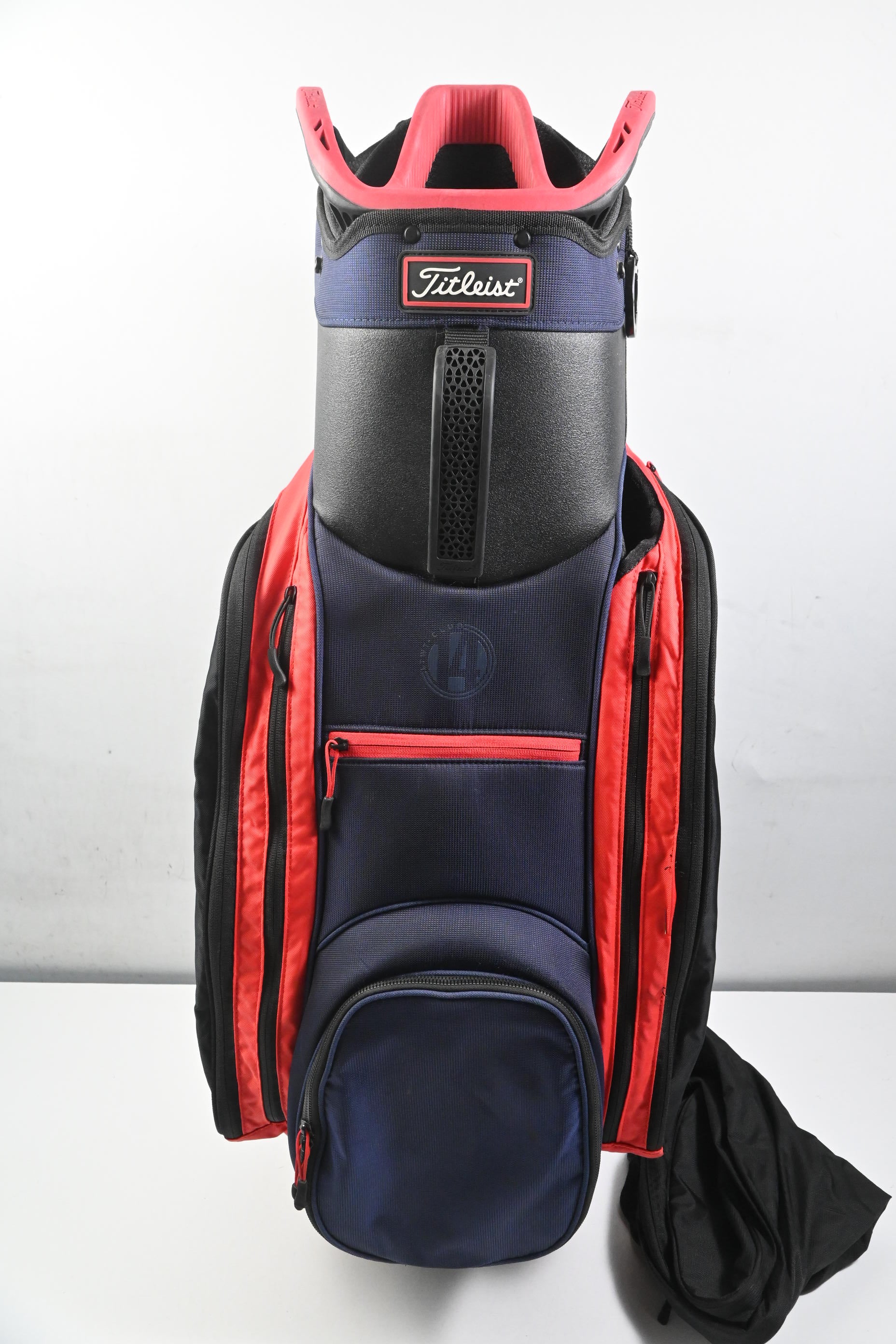 Titleist LTWT Club 14 Cart Bag / 14-Way Divider / Navy, White & Red