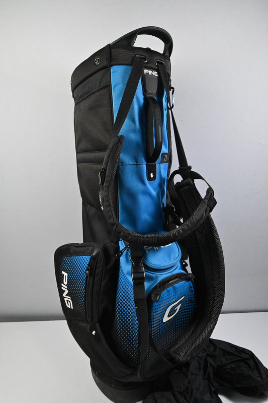 Ping G Series Hoofer Stand Bag / 5-Way Divider / Black, Blue & White