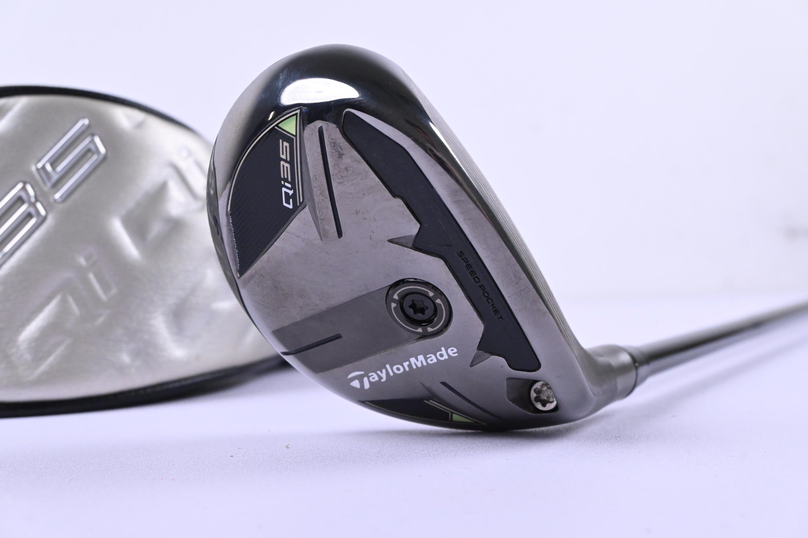 Taylormade Qi35 #4 Hybrid / 22 Degree / Stiff Flex Fujikura Ventus TR Blue Shaft