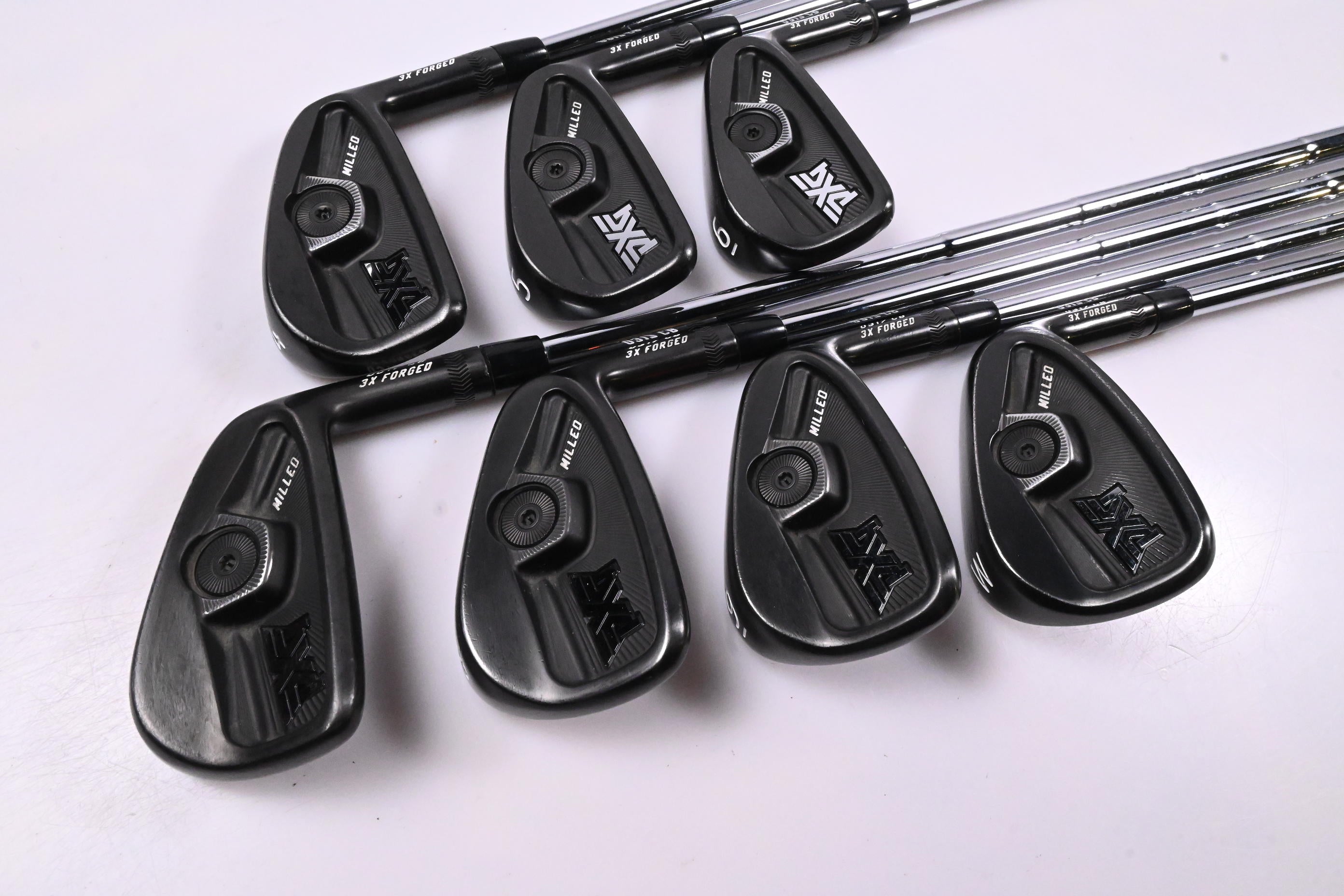 PXG 0317 CB Milled Irons / 4-PW / Stiff Flex Dynamic Gold S300 100 Shaft