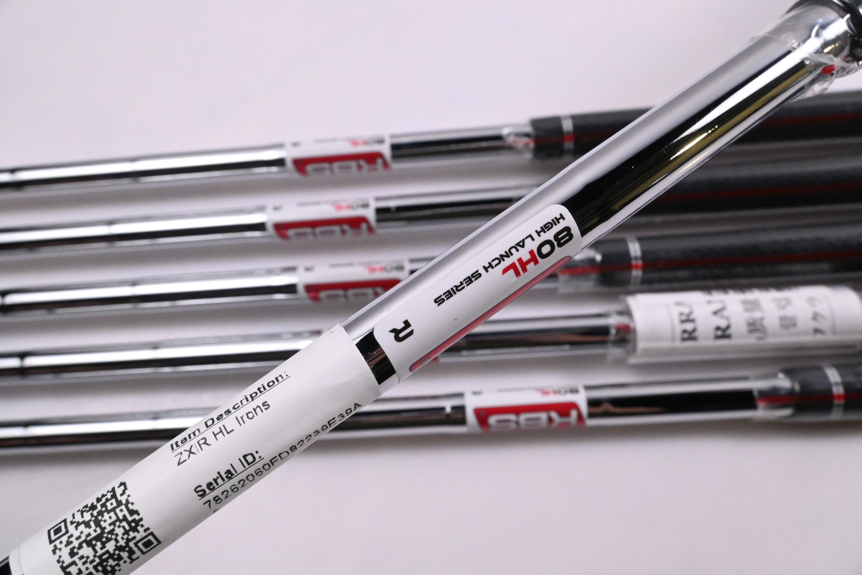 Srixon ZXiR HL Irons / 5-PW / Regular Flex KBS HL 80 Shafts