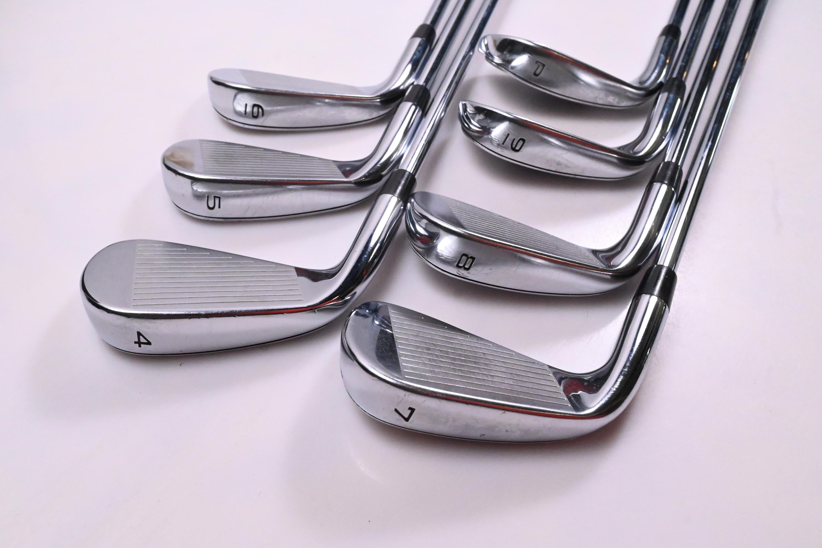Callaway Rogue ST Pro Irons / 4-PW / Stiff Flex Project X Rifle Tour Flighted