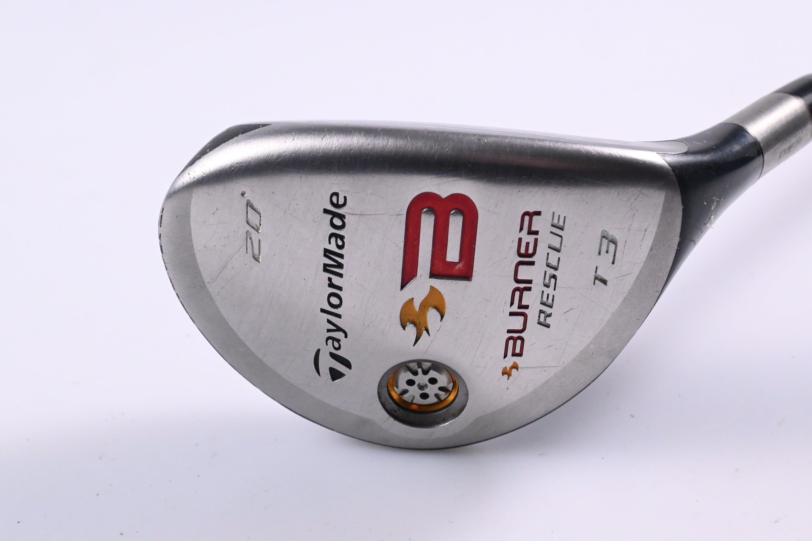 Taylormade Burner 2008 #3 Hybrid / 20 Degree / Stiff Flex Reax 85 HY Shaft