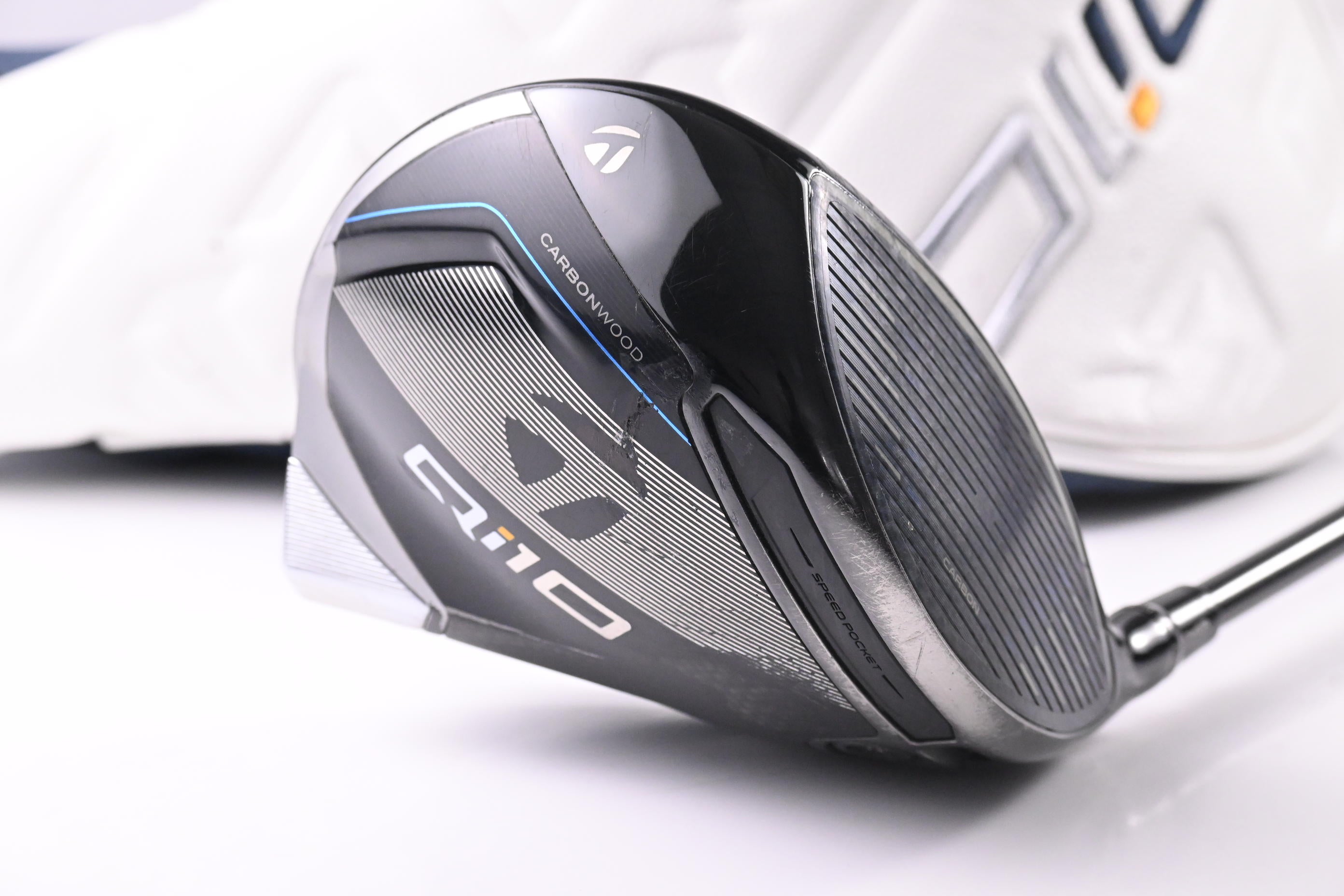 Taylormade Qi10 Driver / 10.5 Degree / Stiff Flex Ventus TR Blue 5 Shaft