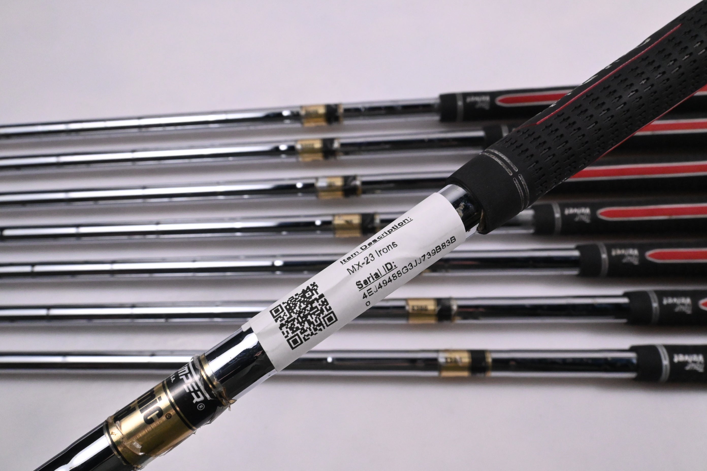 Mizuno MX-23 Irons / 3-PW / Stiff Flex Dynamic Gold S300 Shafts