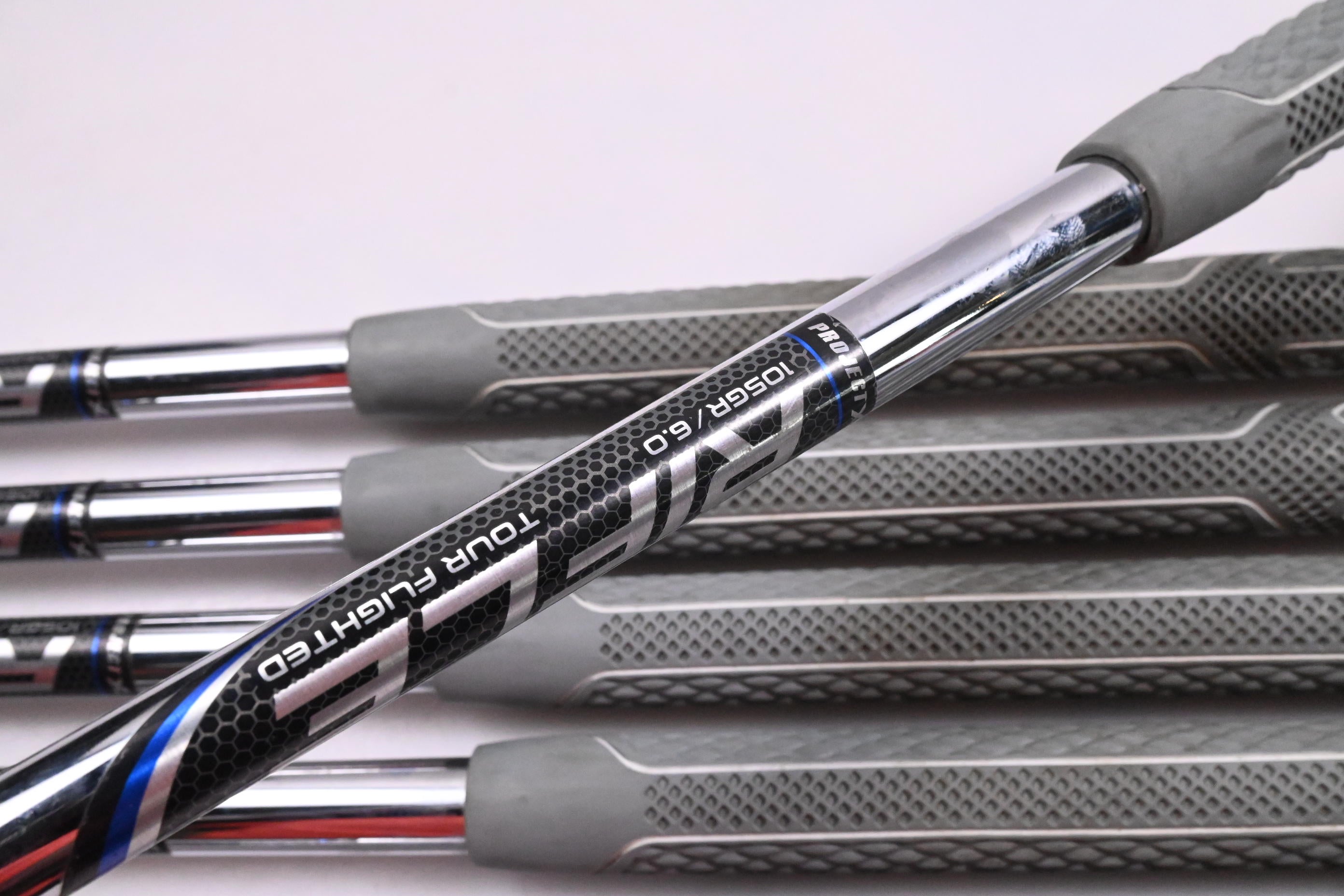Callaway Rogue ST Pro Irons / 4-PW / Stiff Flex Project X Rifle Tour Flighted