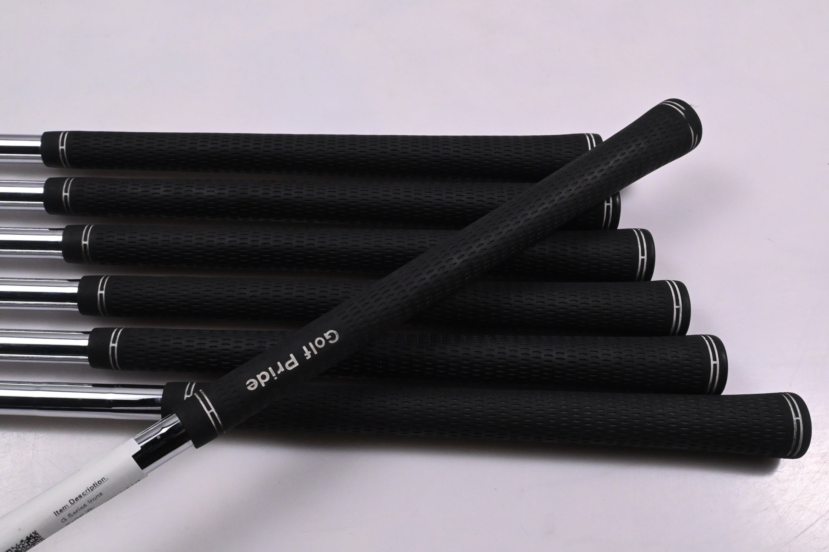 Ping G Series Irons / 5-PW+SW / Green Dot / Regular Flex Ping AWT 2.0 Shafts