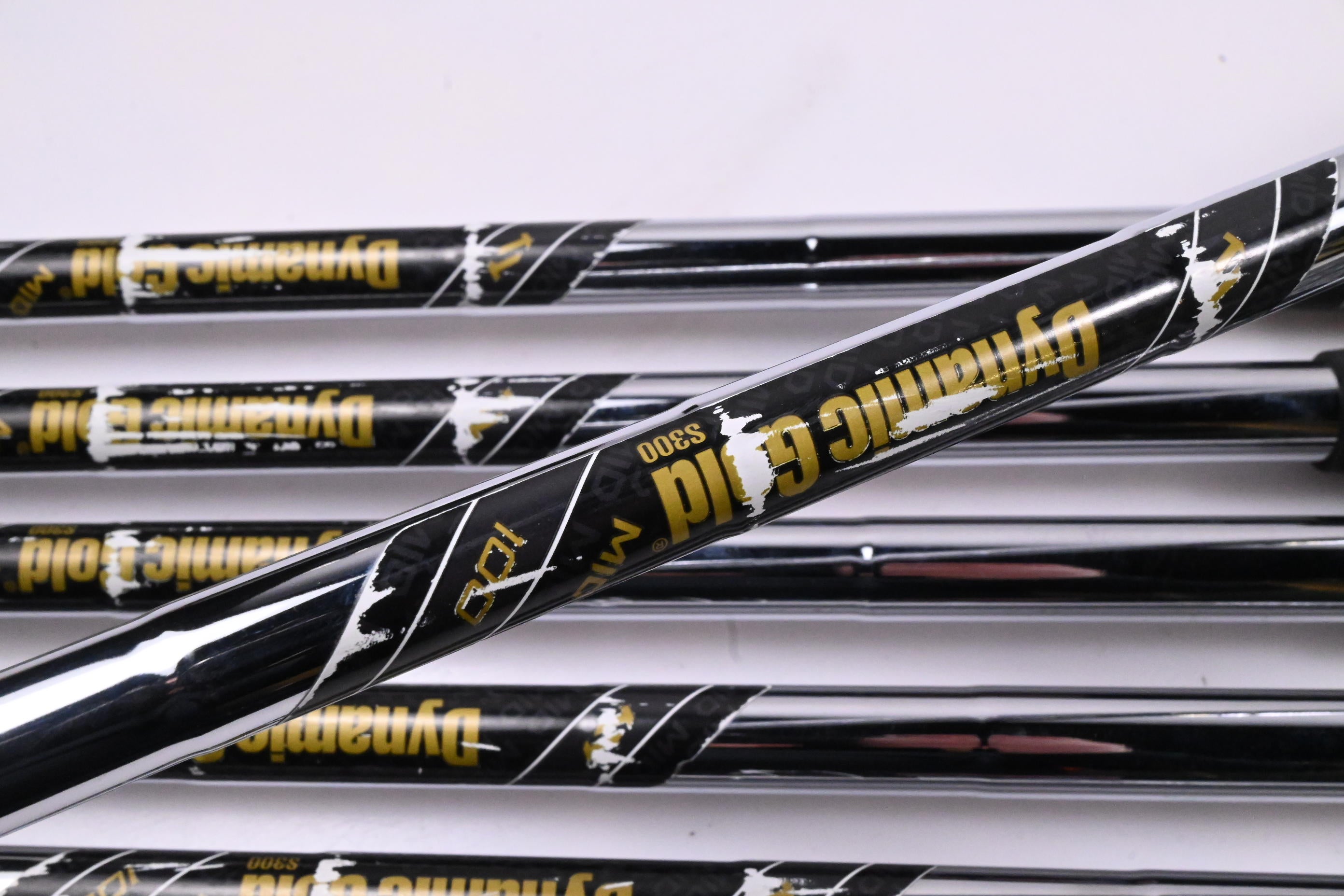 PXG 0317 CB Milled Irons / 4-PW / Stiff Flex Dynamic Gold S300 100 Shaft