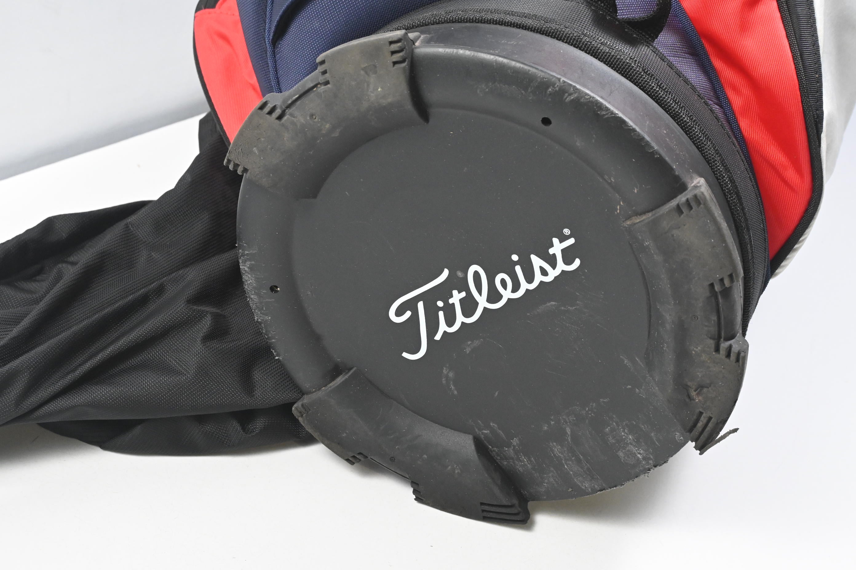 Titleist LTWT Club 14 Cart Bag / 14-Way Divider / Navy, White & Red