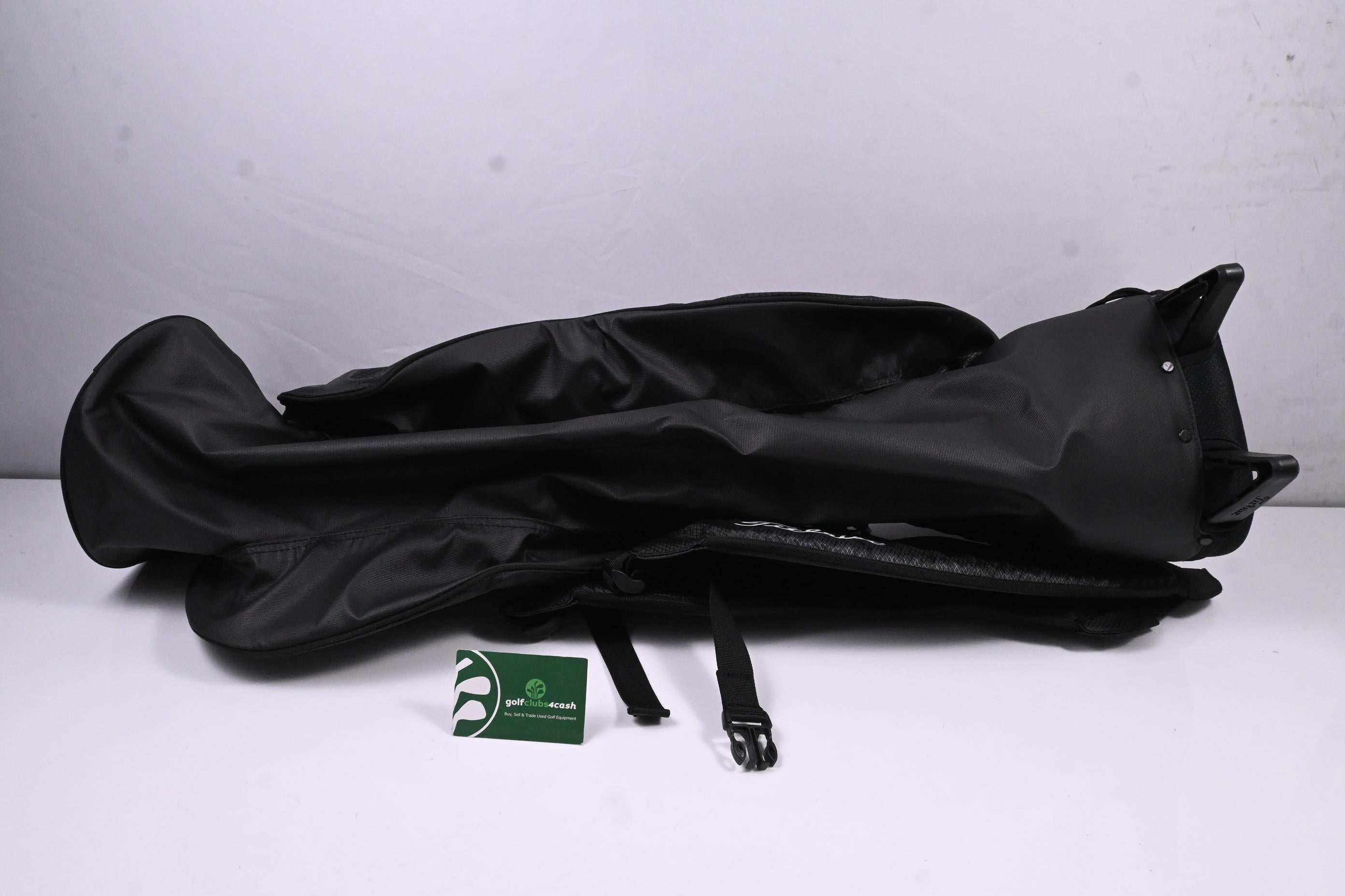 Titleist Premium Carry Bag / 3-Way Divider / Black & Red