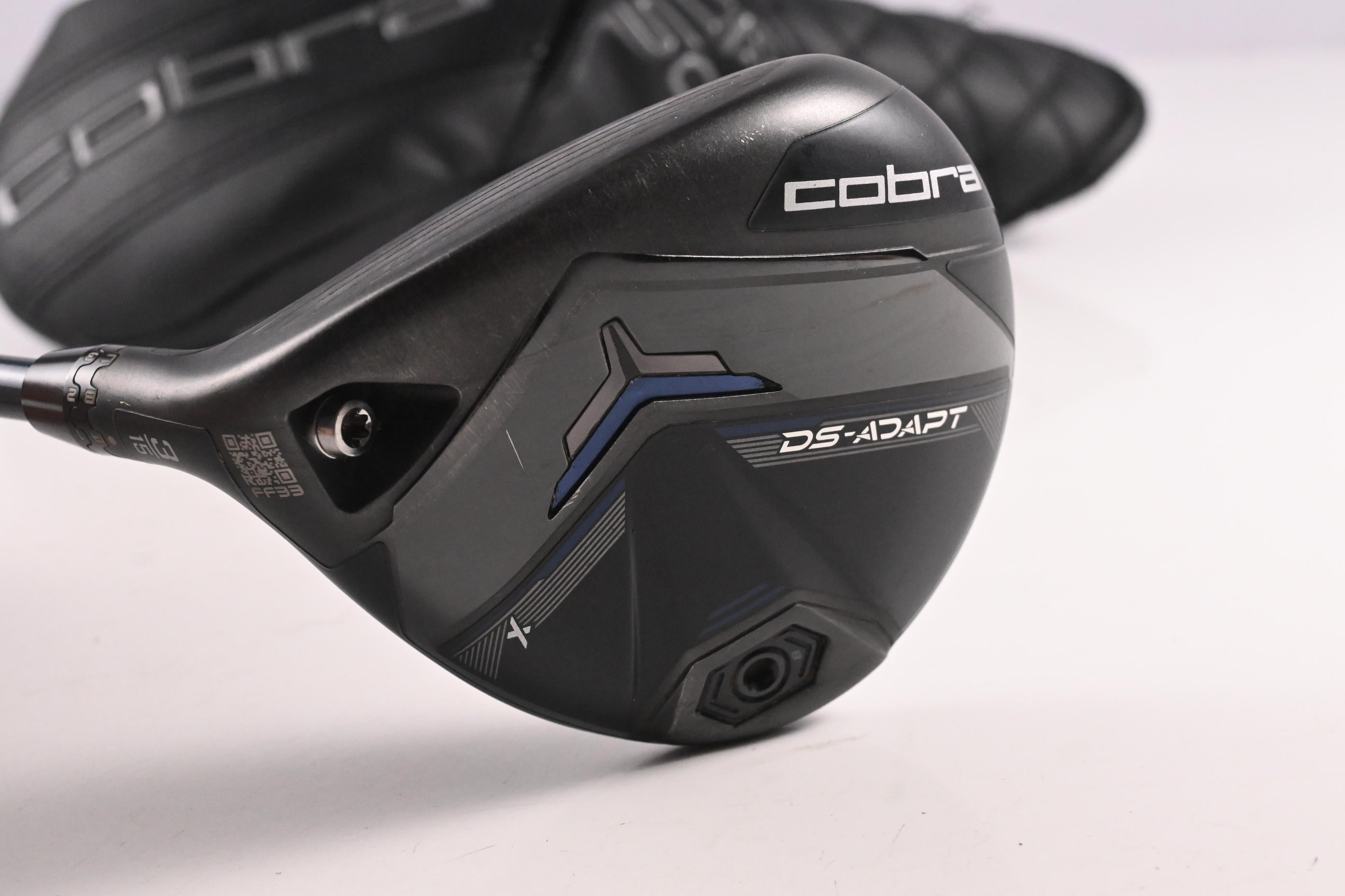 Left Hand Cobra DS-Adapt X #3 Wood / 15 Degree / Stiff Flex Denali Blue 60 Shaft