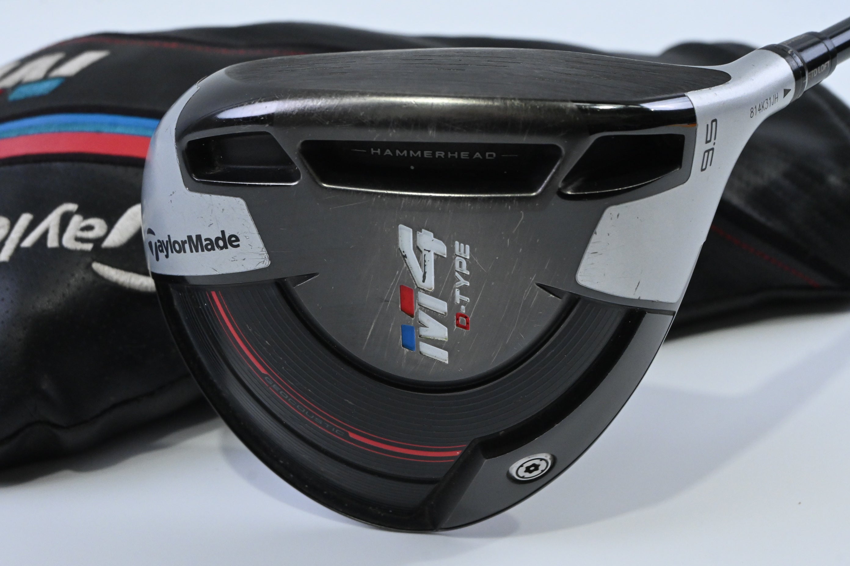 Taylormade M4 D-Type Driver / 9.5 Degree / Stiff Flex Fujikura Atmos Red 5 Shaft