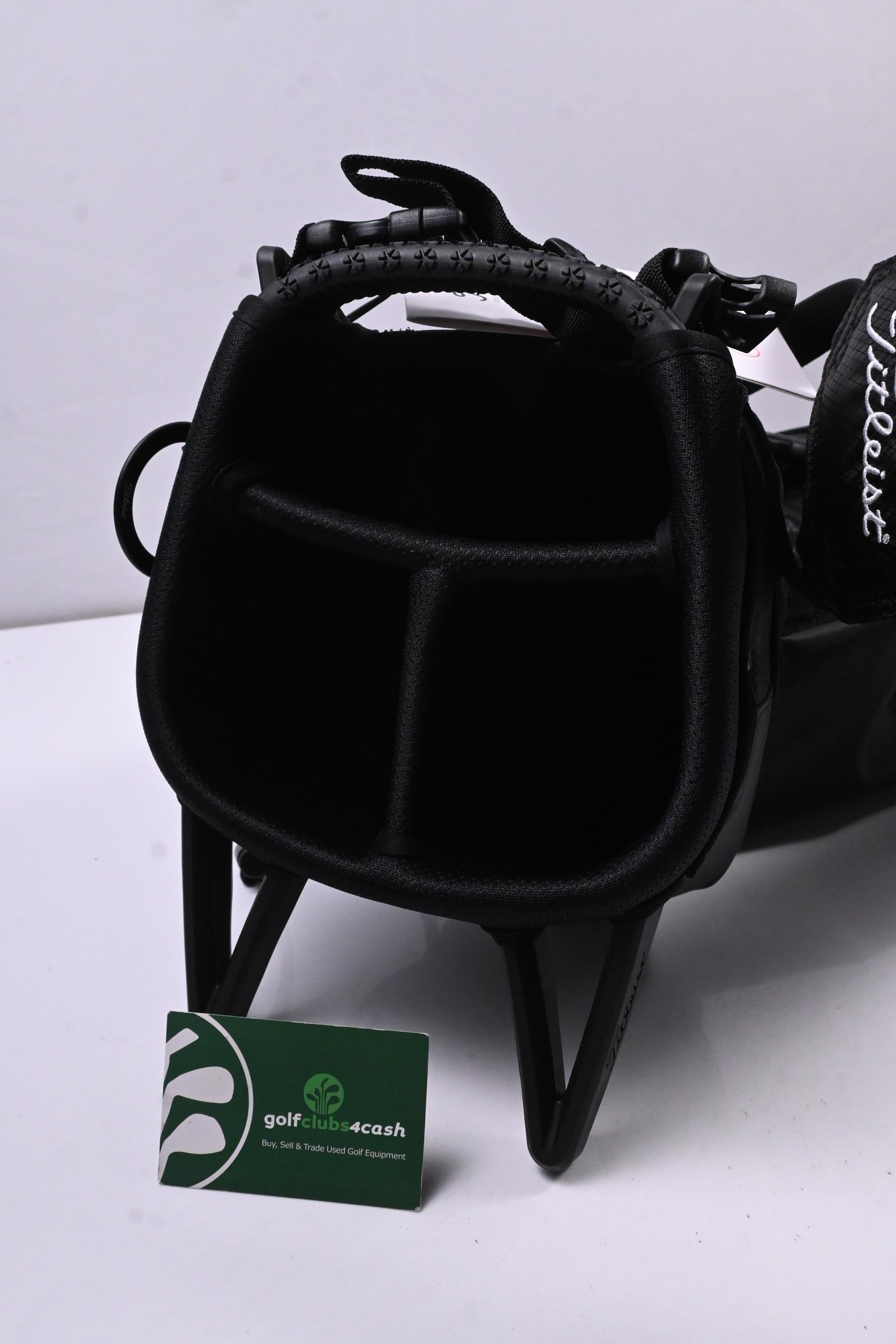 Titleist Premium Carry Bag / 3-Way Divider / Black & Red