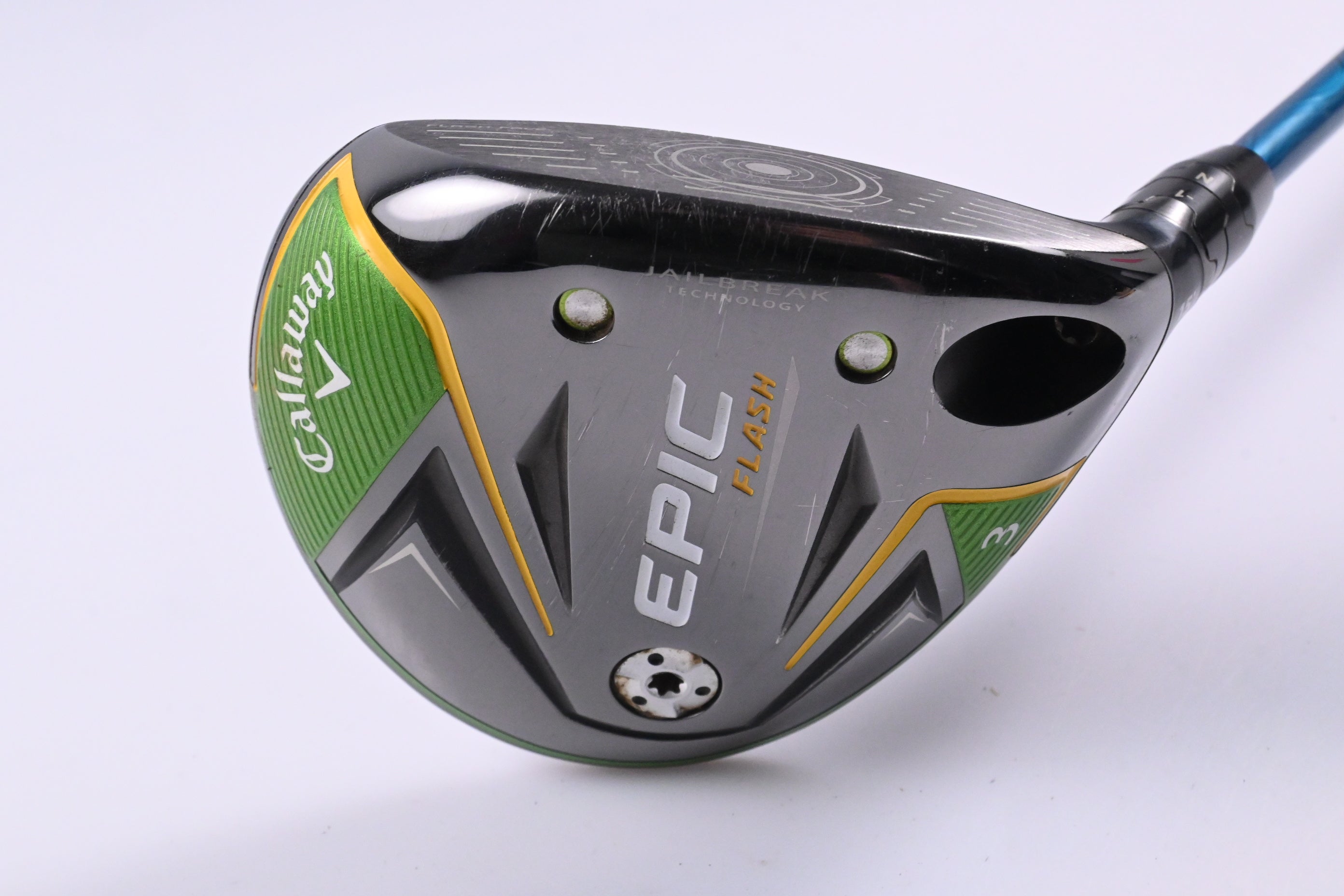 Callaway Epic Flash #3 Wood / 15 Degree / Stiff Flex EvenFlow Blue 75 Shaft