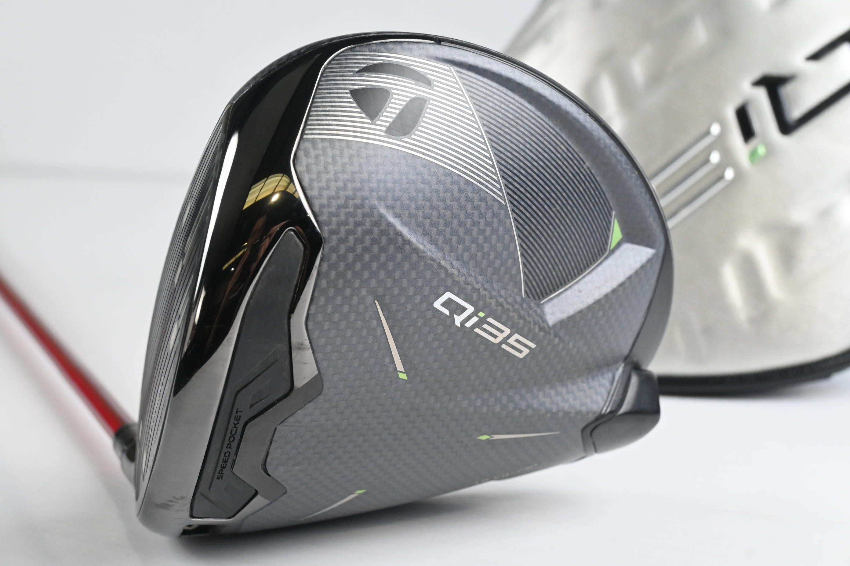 Left Hand Taylormade Qi35 Max Driver / 10.5 Degree / Regular Flex Speeder NX 50