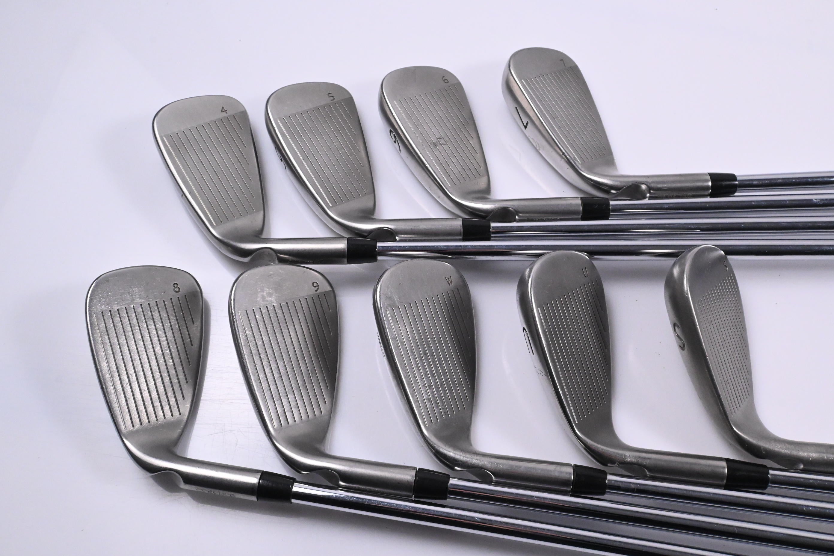 Ping G Series Irons / 4-PW+UW+SW / Yellow Dot / Regular Flex Ping AWT 2.0 Shafts