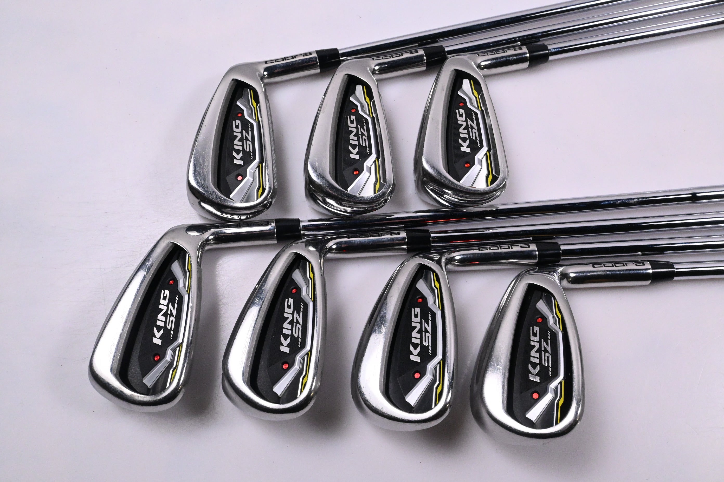 Cobra King Speedzone Irons / 5-PW+GW / Regular Flex Cobra Shafts
