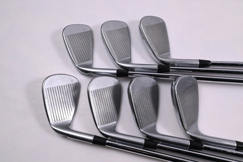 Ping i200 Irons / 5-PW+UW / Green Dot / Stiff Flex Ping AWT 2.0 Shafts