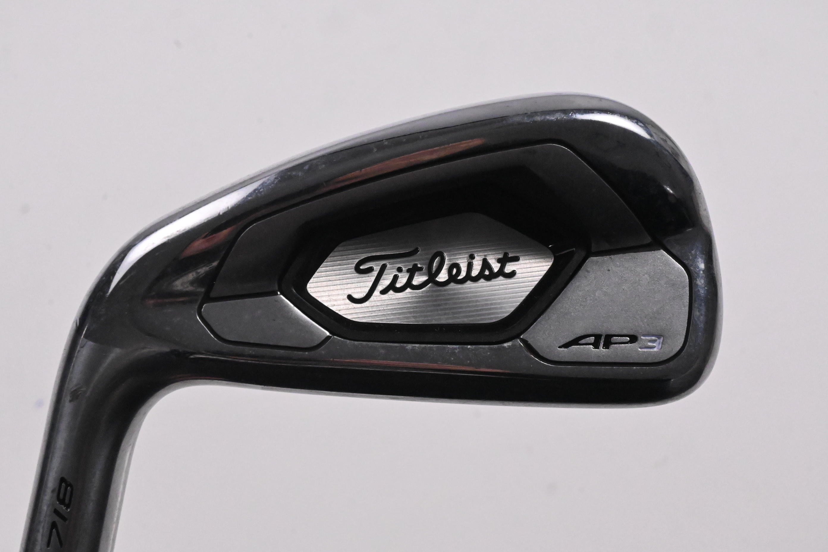 Left Hand Titleist 718 AP3 #5 iron / 24 Degree / Stiff Flex AMT S300 Black Shaft