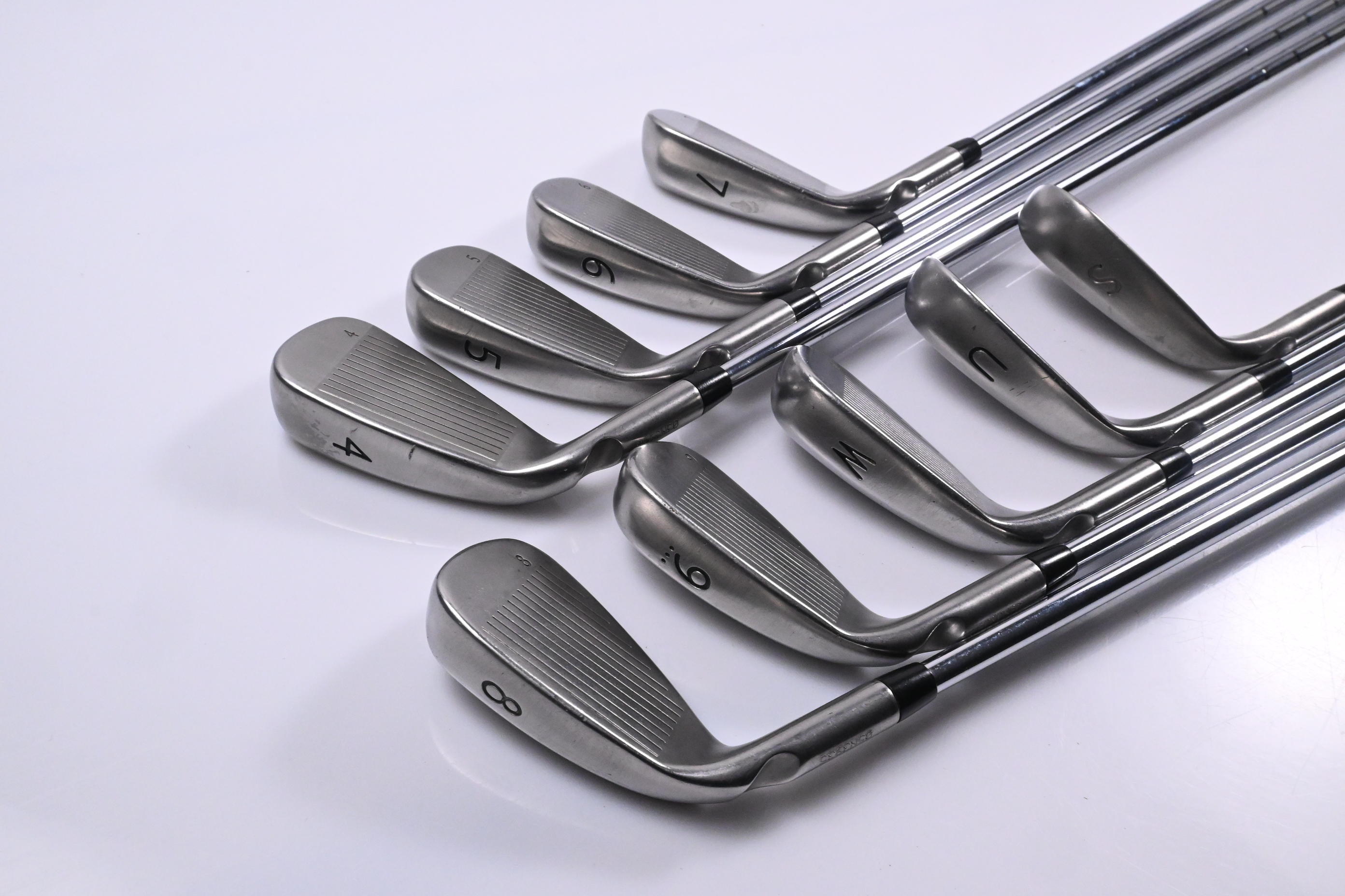 Ping G Series Irons / 4-PW+UW+SW / Yellow Dot / Regular Flex Ping AWT 2.0 Shafts