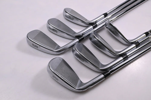 Ping i200 Irons / 5-PW+UW / Green Dot / Stiff Flex Ping AWT 2.0 Shafts
