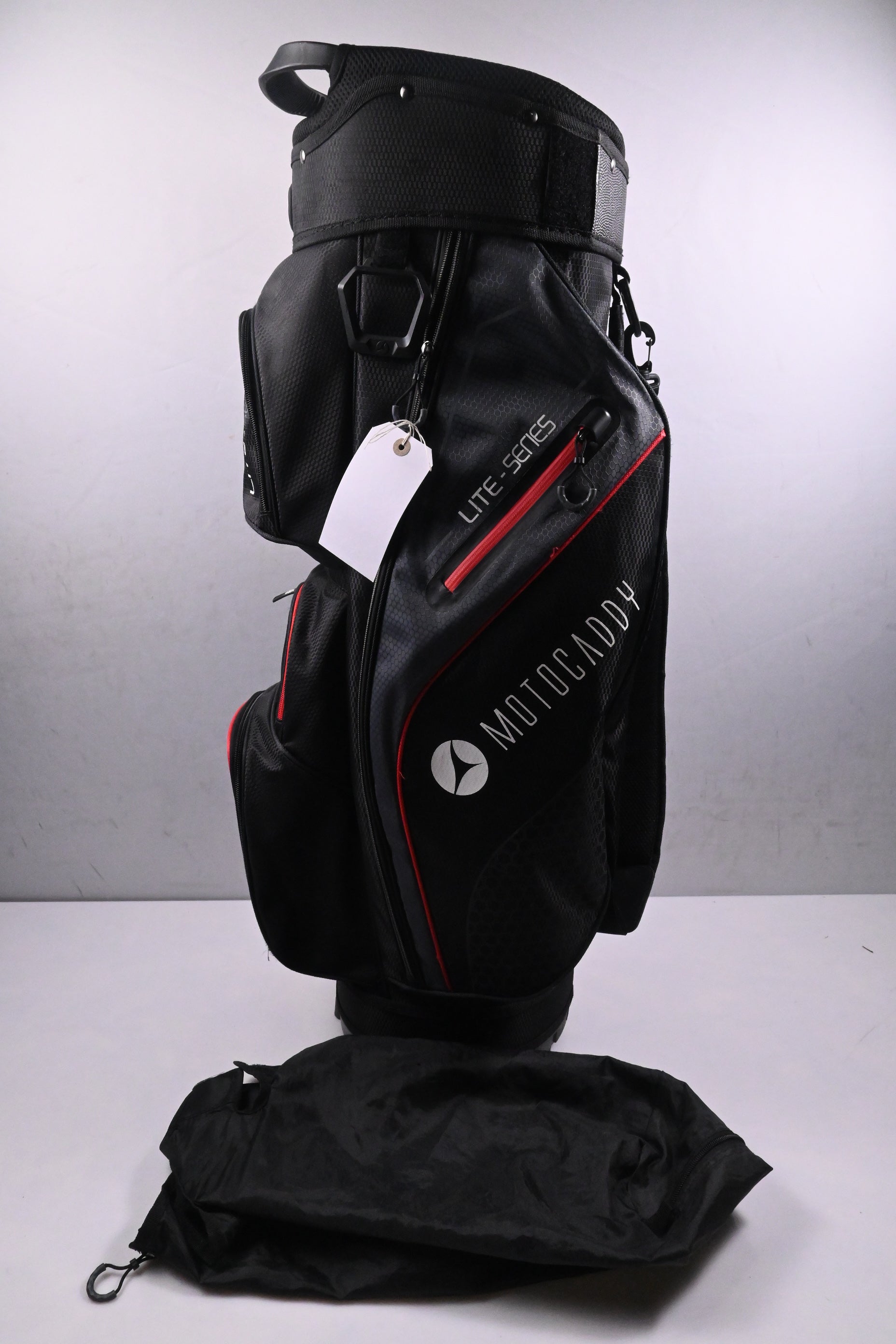 Motocaddy Lite-Series Cart Bag / 14-Way Divider / Black