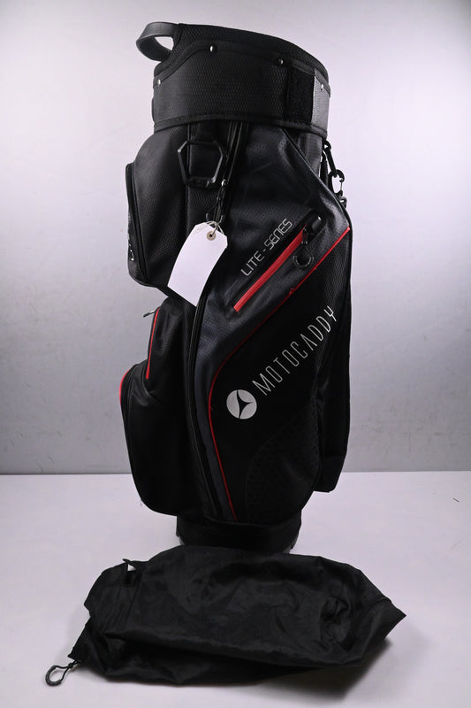 Motocaddy Lite-Series Cart Bag / 14-Way Divider / Black