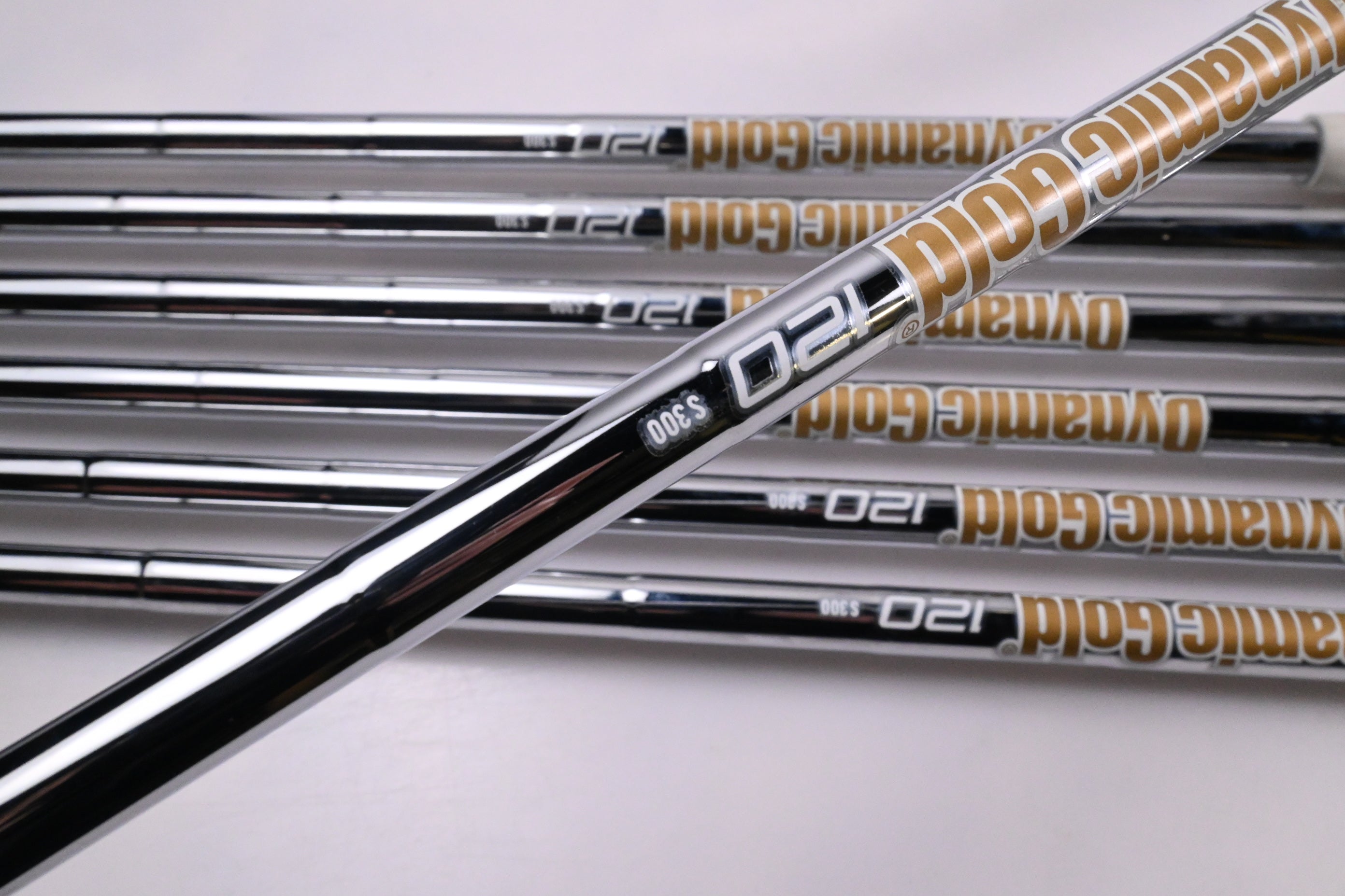 Ping i59 Irons / 4-PW / Gold Dot / Stiff Flex Dynamic Gold 120 S300 Shafts