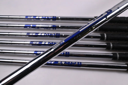 Ping i200 Irons / 5-PW+UW / Green Dot / Stiff Flex Ping AWT 2.0 Shafts