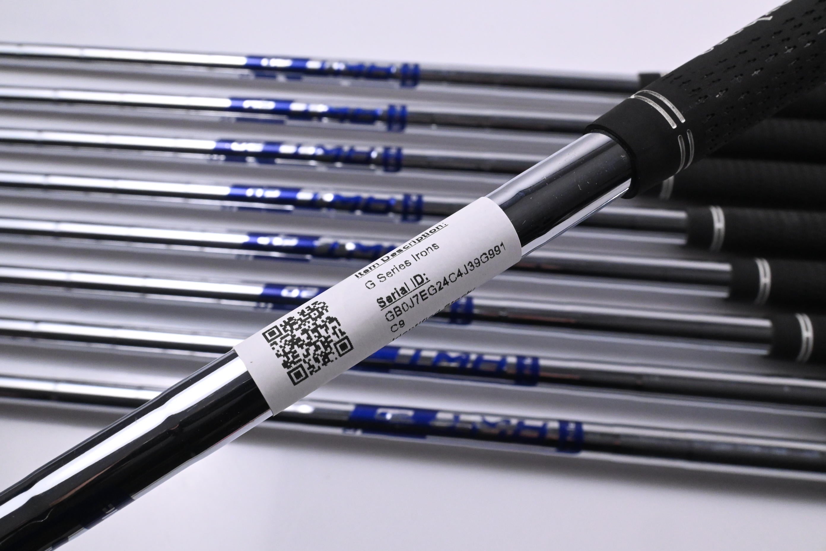 Ping G Series Irons / 4-PW+UW+SW / Yellow Dot / Regular Flex Ping AWT 2.0 Shafts