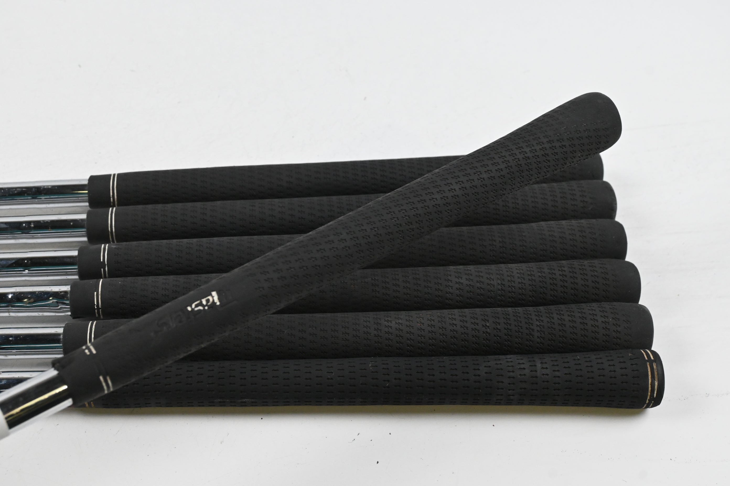 Left Hand Ping iBlade Irons / 4-PW / Black Dot / Stiff Flex Steel Shafts