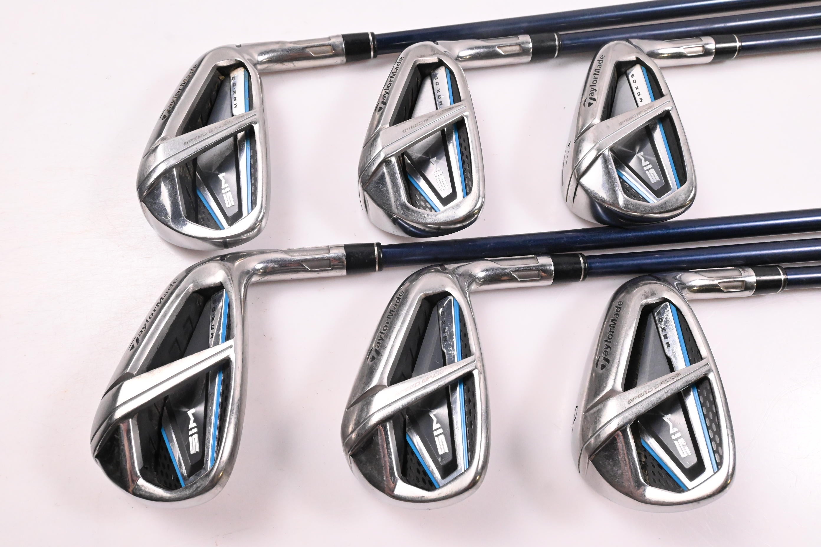 Taylormade SIM Max OS Irons / 5-PW / Regular Flex Ventus Blue 6 Shafts