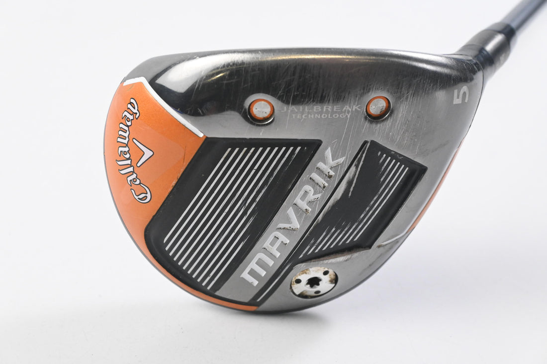 Callaway Mavrik #5 Wood / 18 Degree / Regular Flex HZRDUS T800 Orange 65 Shaft