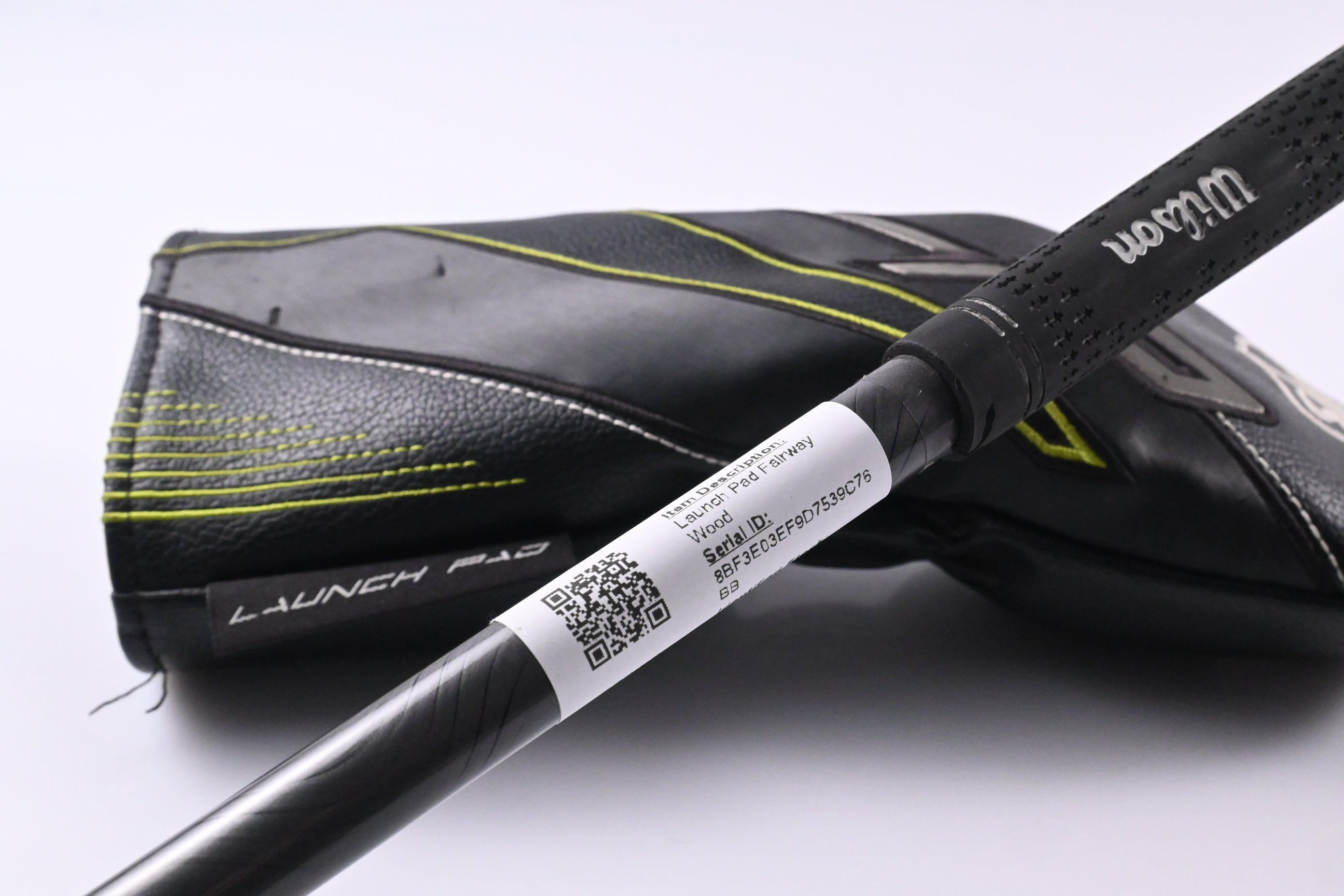 Left Hand Wilson Launch Pad #5 Wood / 19 Degree / Regular Flex Evenflow Green 55