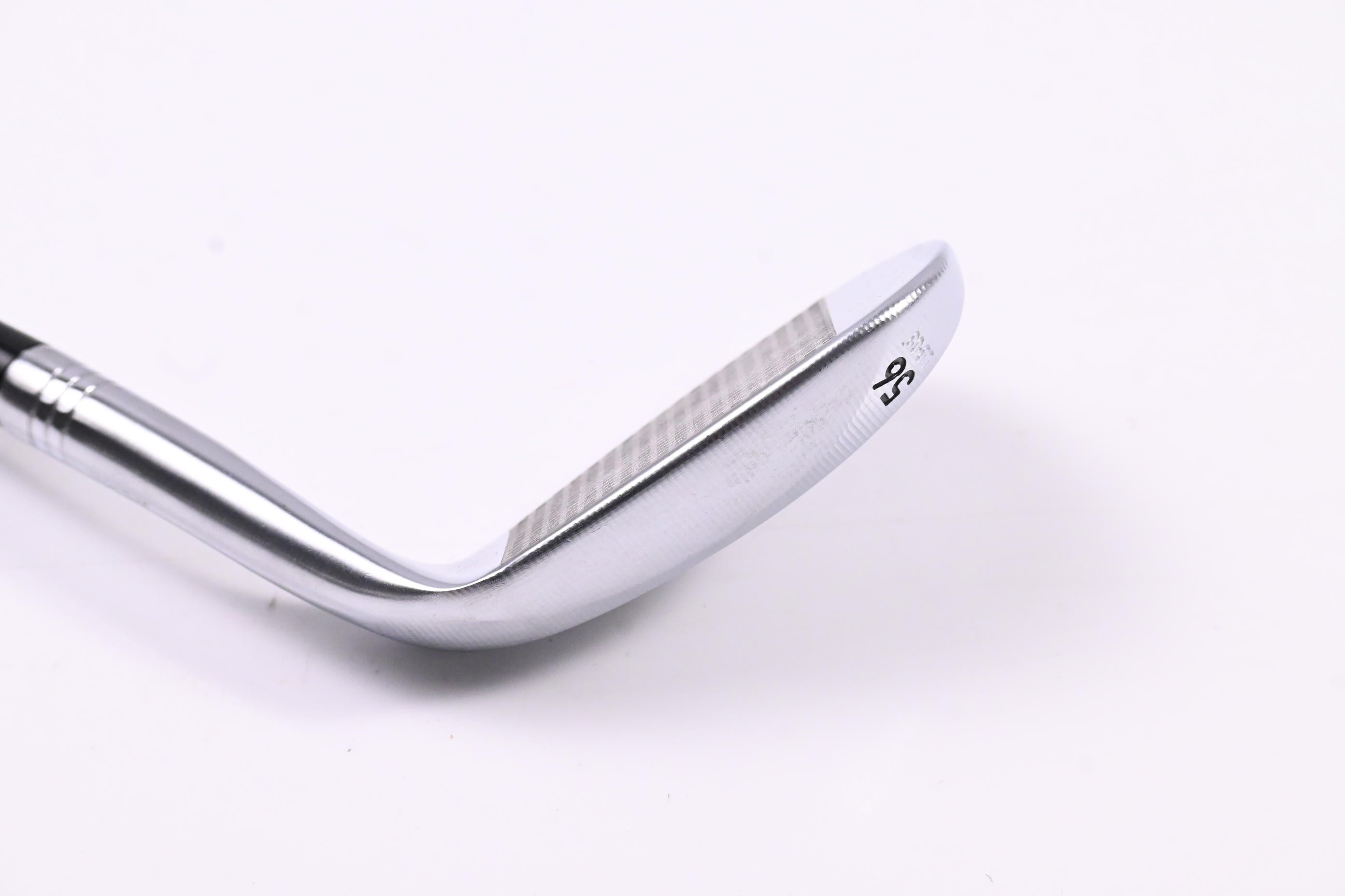 Left Hand Taylormade Milled Grind 2 Chrome Sand Wedge / 56 Degree / Stiff Flex