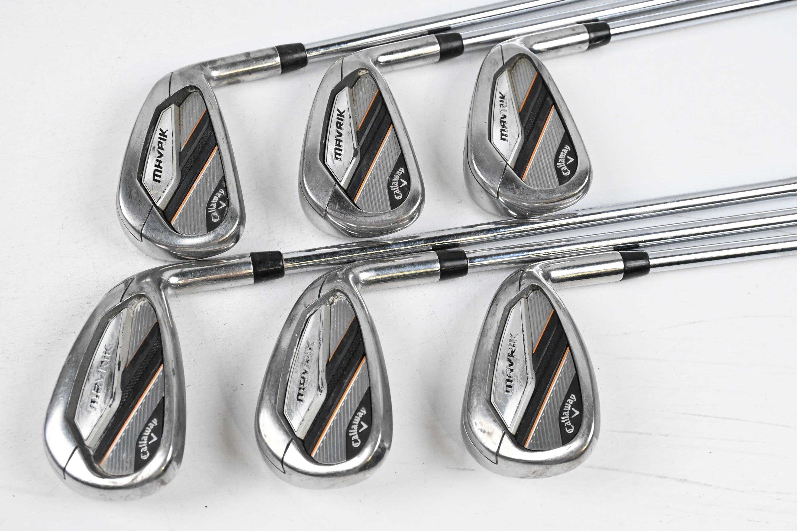 Callaway Mavrik Irons / 5-PW / Regular Flex Elevate 95 Shafts