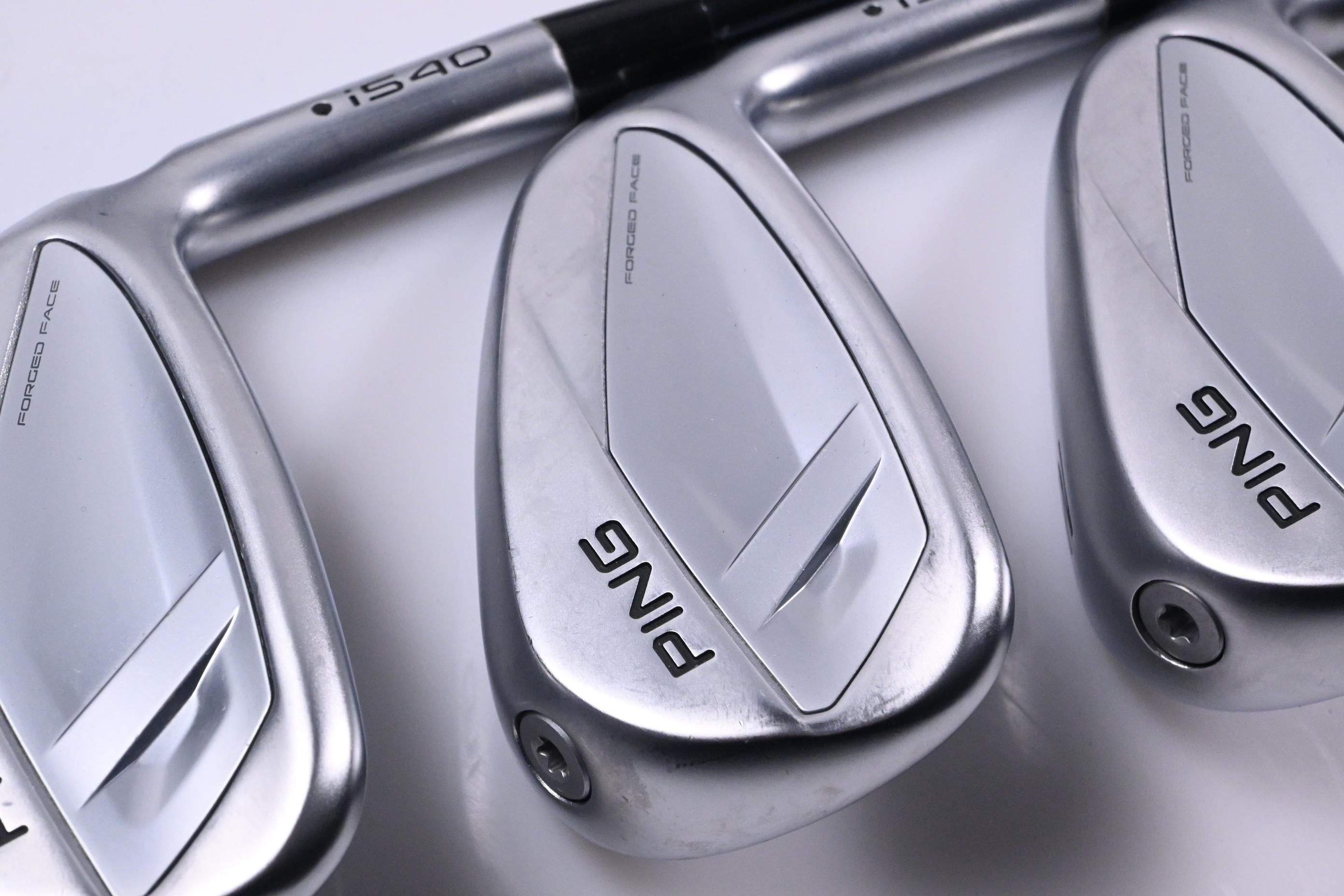 Ping i540 Irons / 6-PW / Black Dot / Regular Flex UST Recoil Dart 75 Shafts