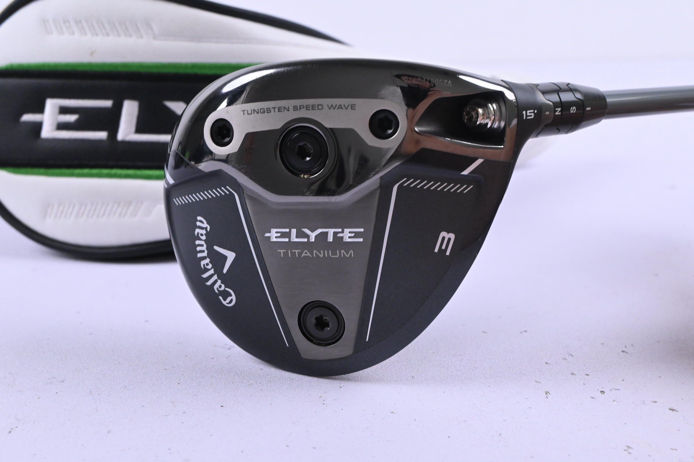 Callaway Elyte Ti #3 Wood / 15 Degree / Stiff Flex Denali Charcoal 60 Shaft
