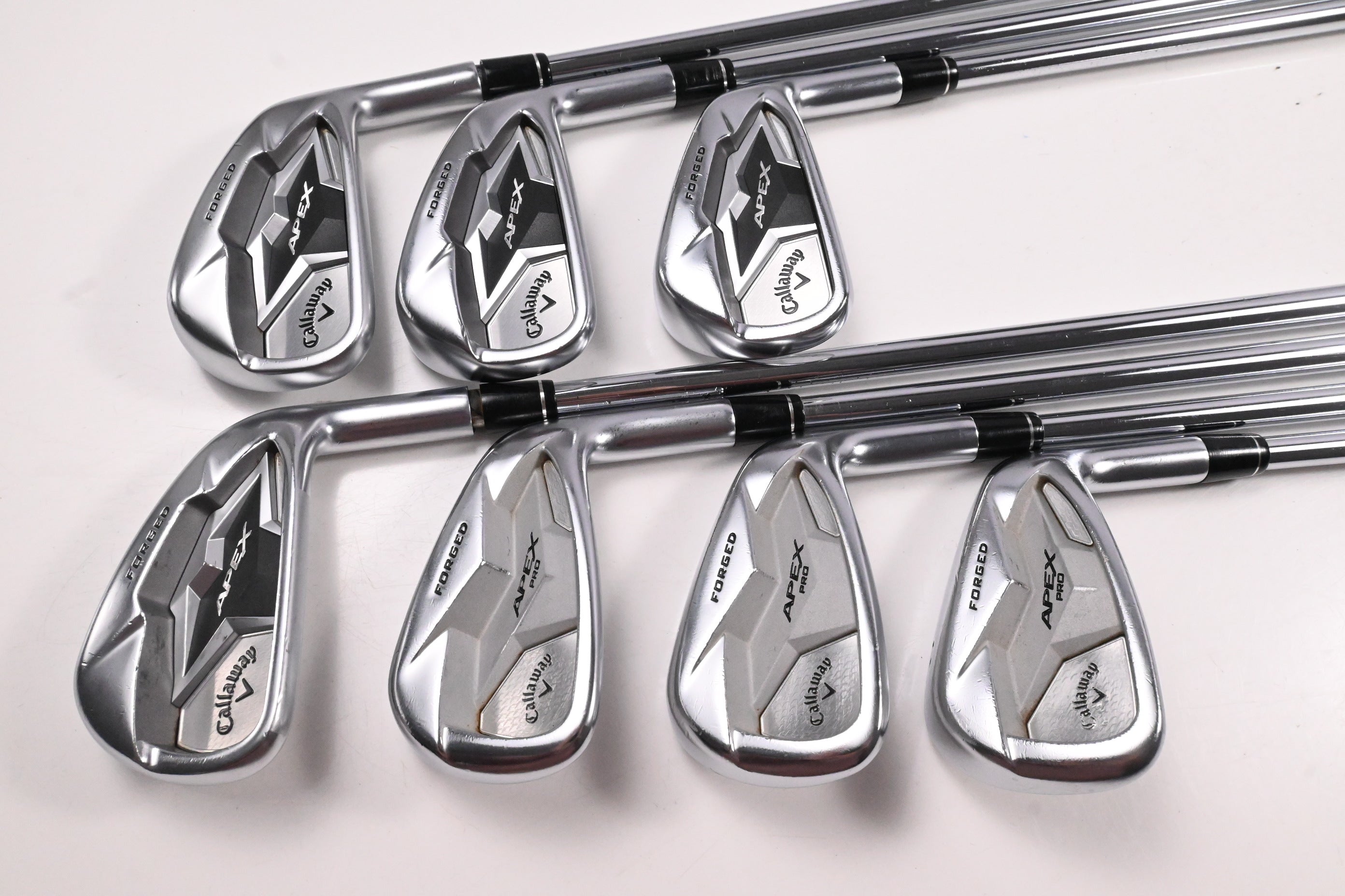 Callaway Apex 19 Irons / 4-PW / X-Flex Project X Shafts