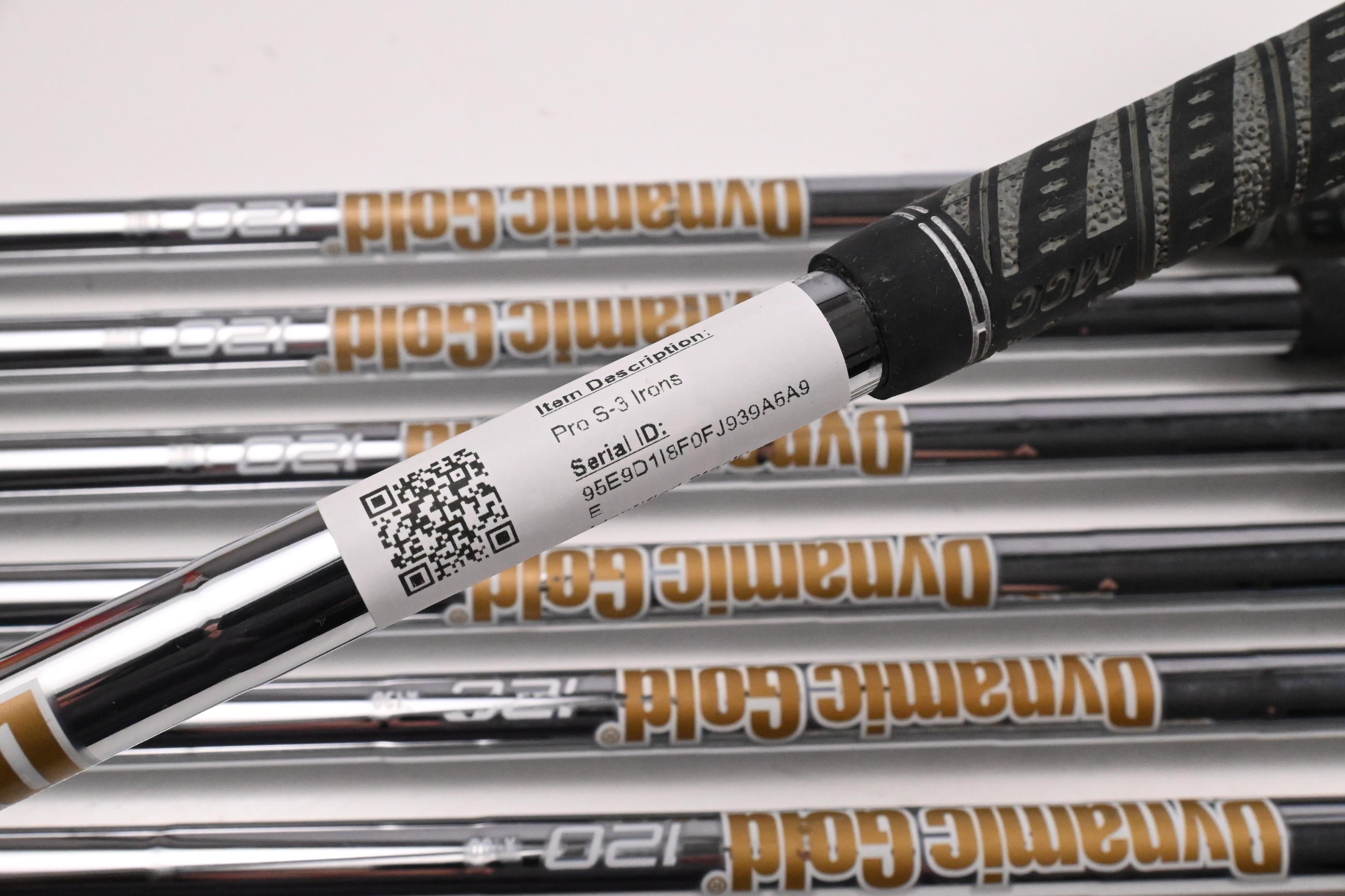 Mizuno Pro S-3 Irons / 4-PW / X-Flex Dynamic Gold 120 X100 Shafts