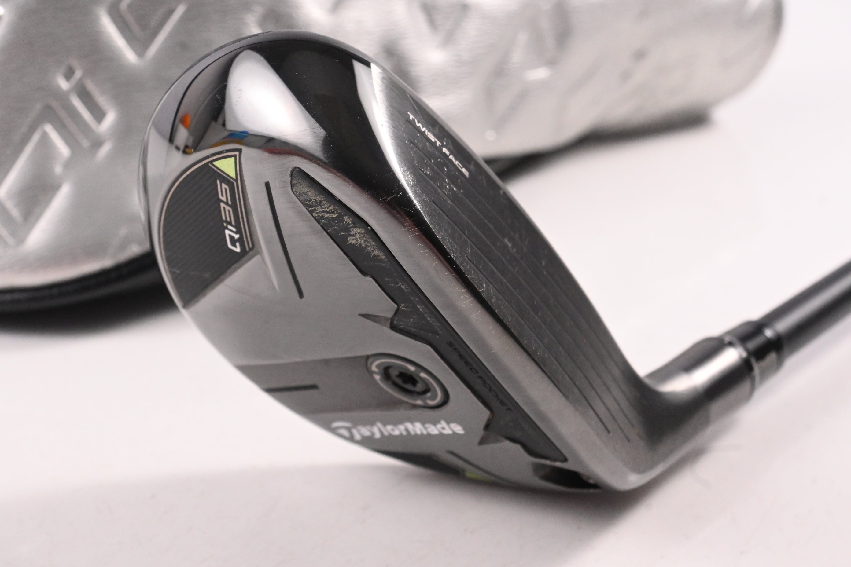 Taylormade Qi35 #4 Hybrid / 22 Degree / Regular Flex Ventus Blue 6 Shaft