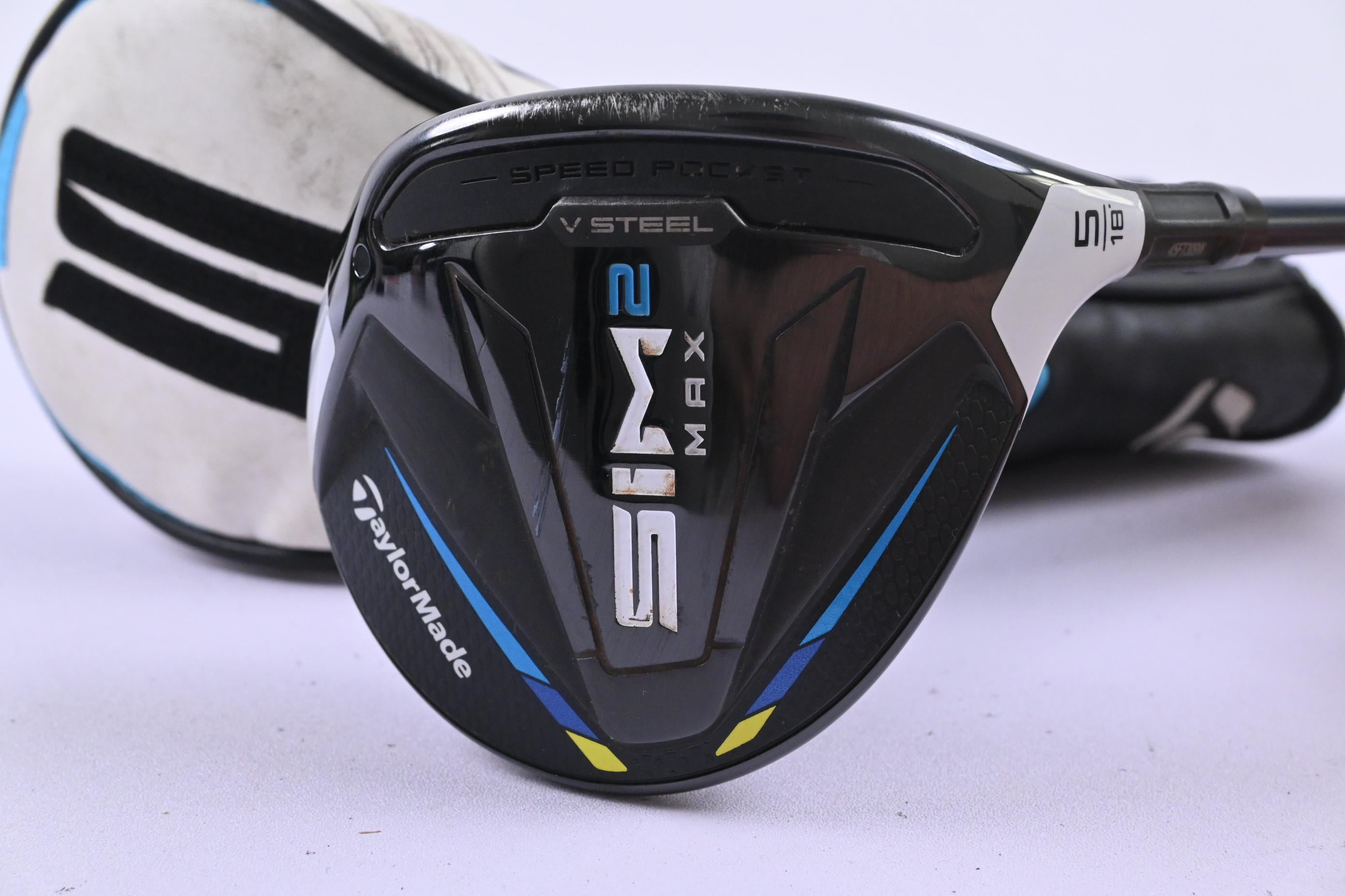Taylormade SIM2 Max #5 Wood / 18 Degree / Stiff Flex Ventus Blue 6 Shaft