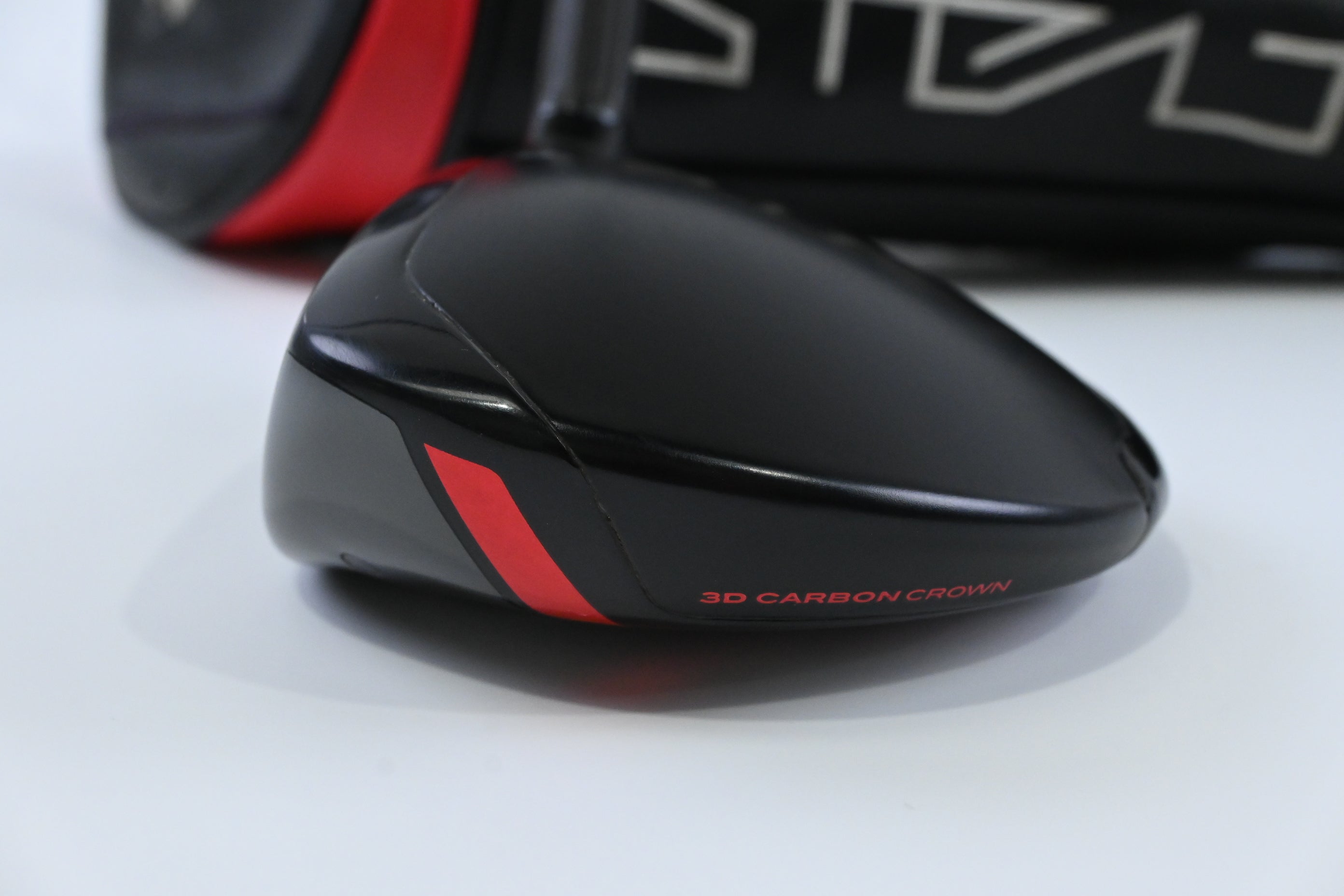 Left Hand Taylormade Stealth #3 Wood / 16.5 Degree / Stiff Flex Ascent Red 60