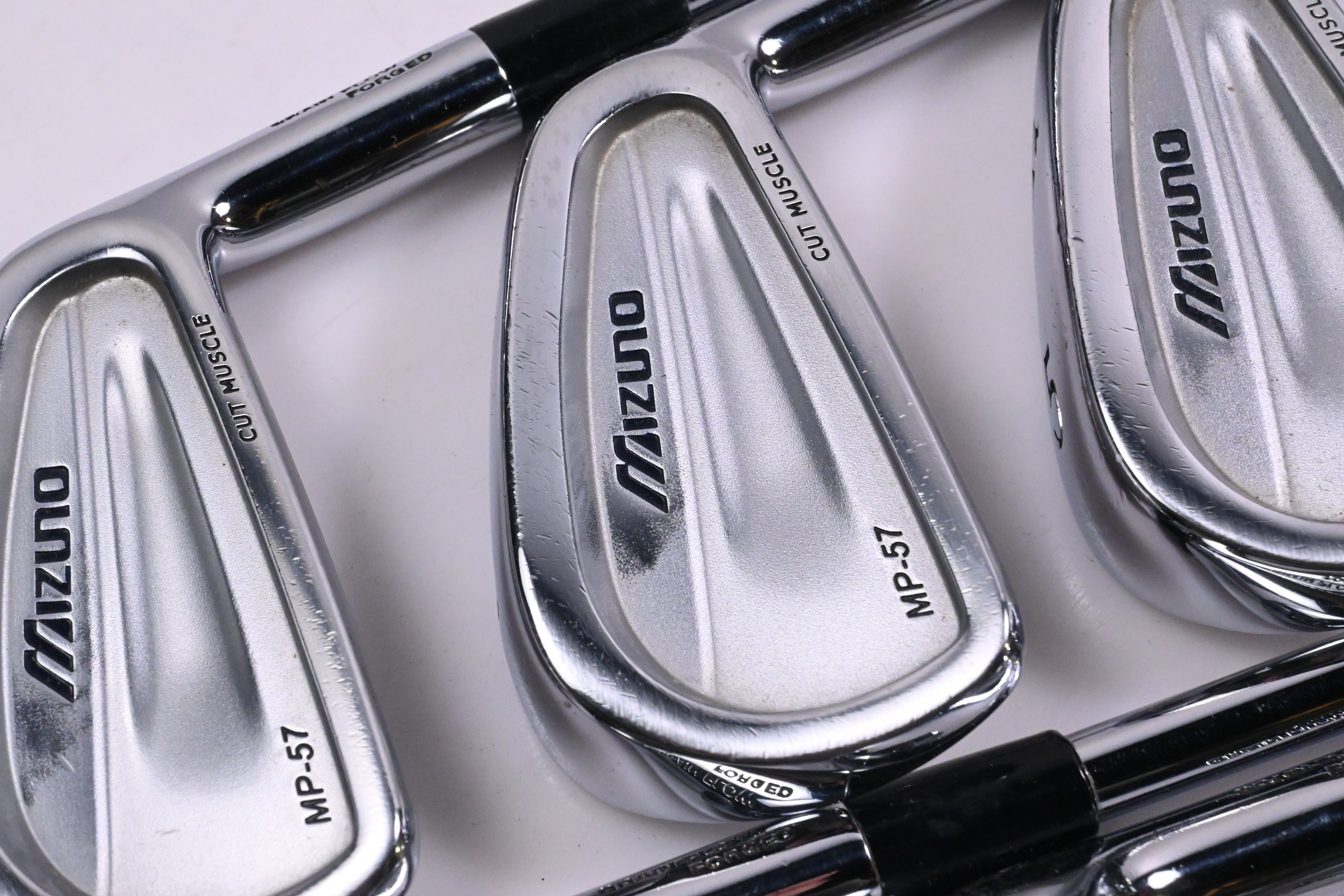 Mizuno MP-57 Irons / 3-PW / Stiff Flex Project X Shafts