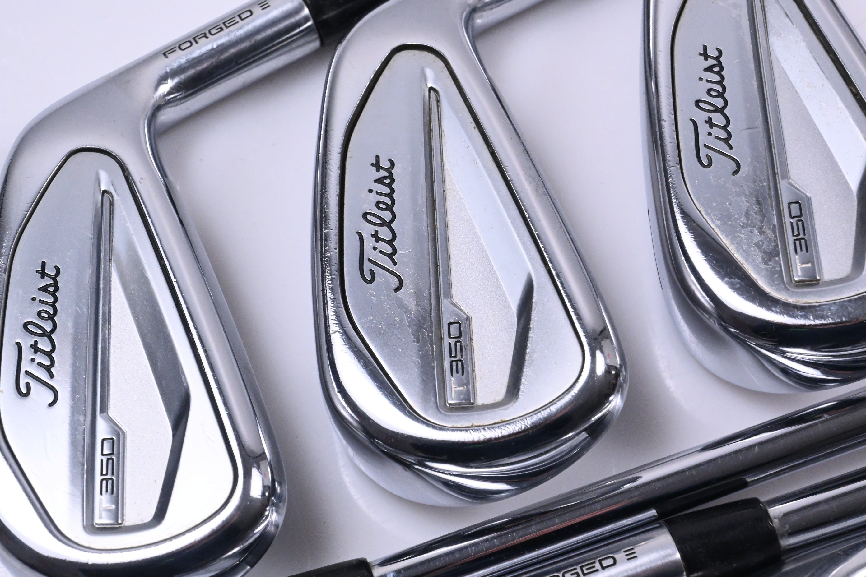 Titleist T350 Irons / 5-PW+48° / Stiff Flex AMT Red S300 Shafts