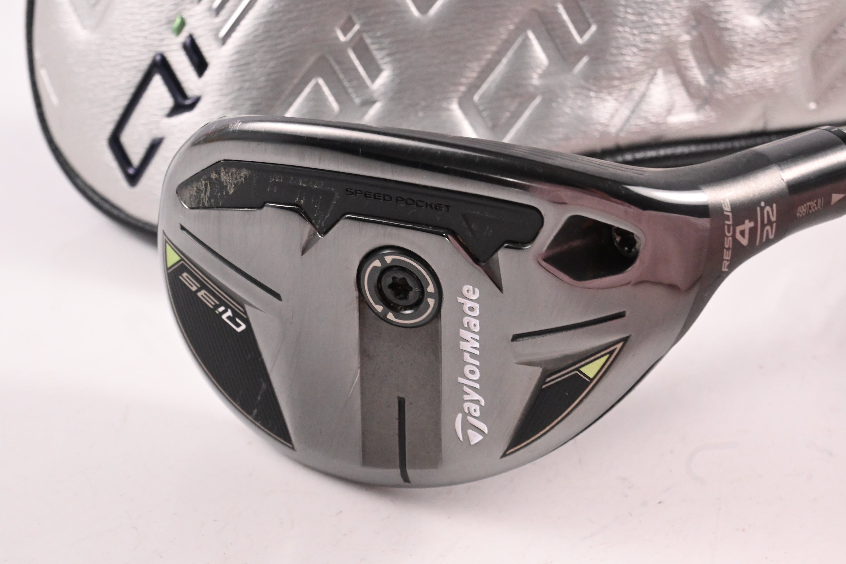 Taylormade Qi35 #4 Hybrid / 22 Degree / Regular Flex Ventus Blue 6 Shaft
