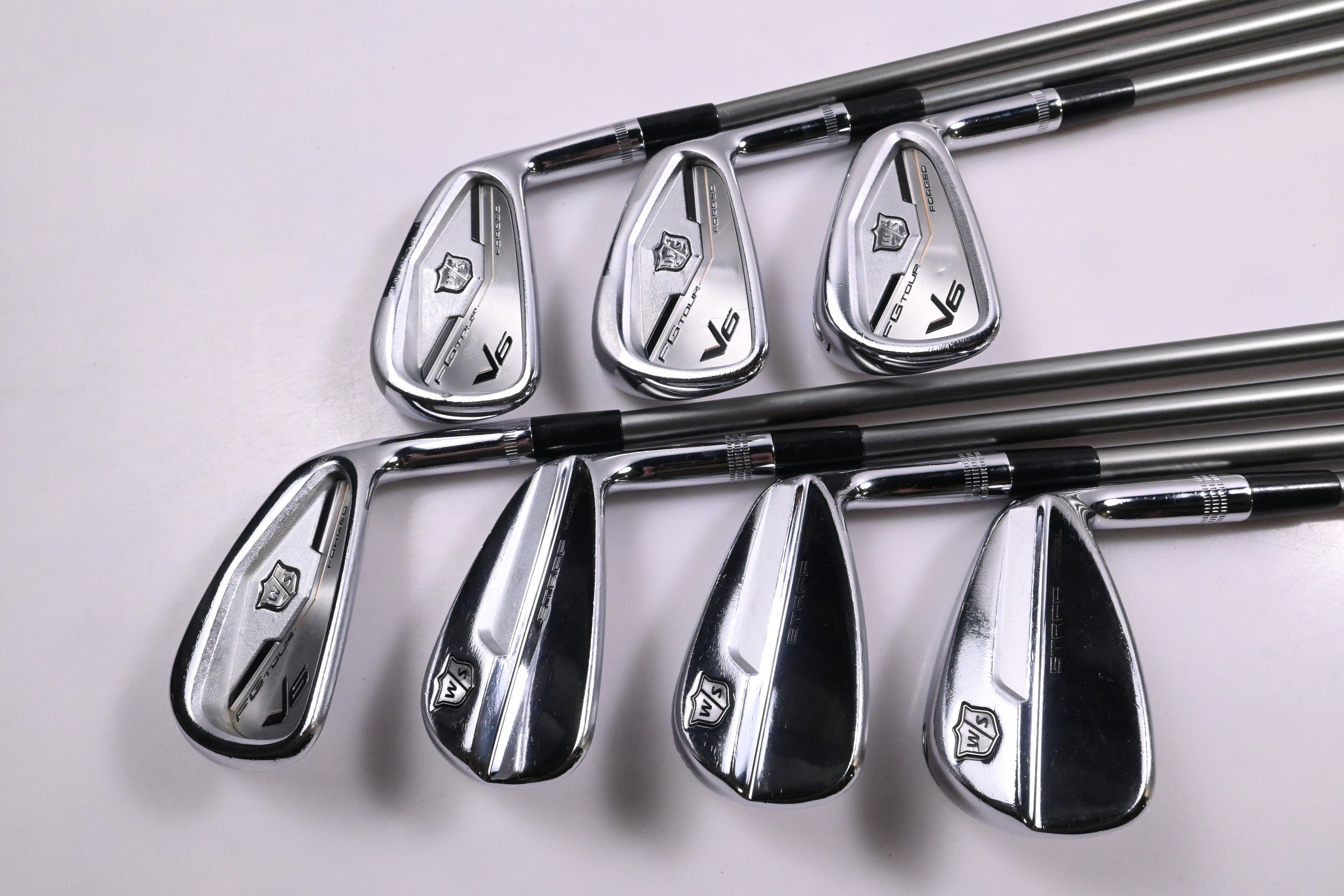 Wilson FG Tour V6 Irons / 4-PW / Stiff Flex UST Recoil 460 Shafts